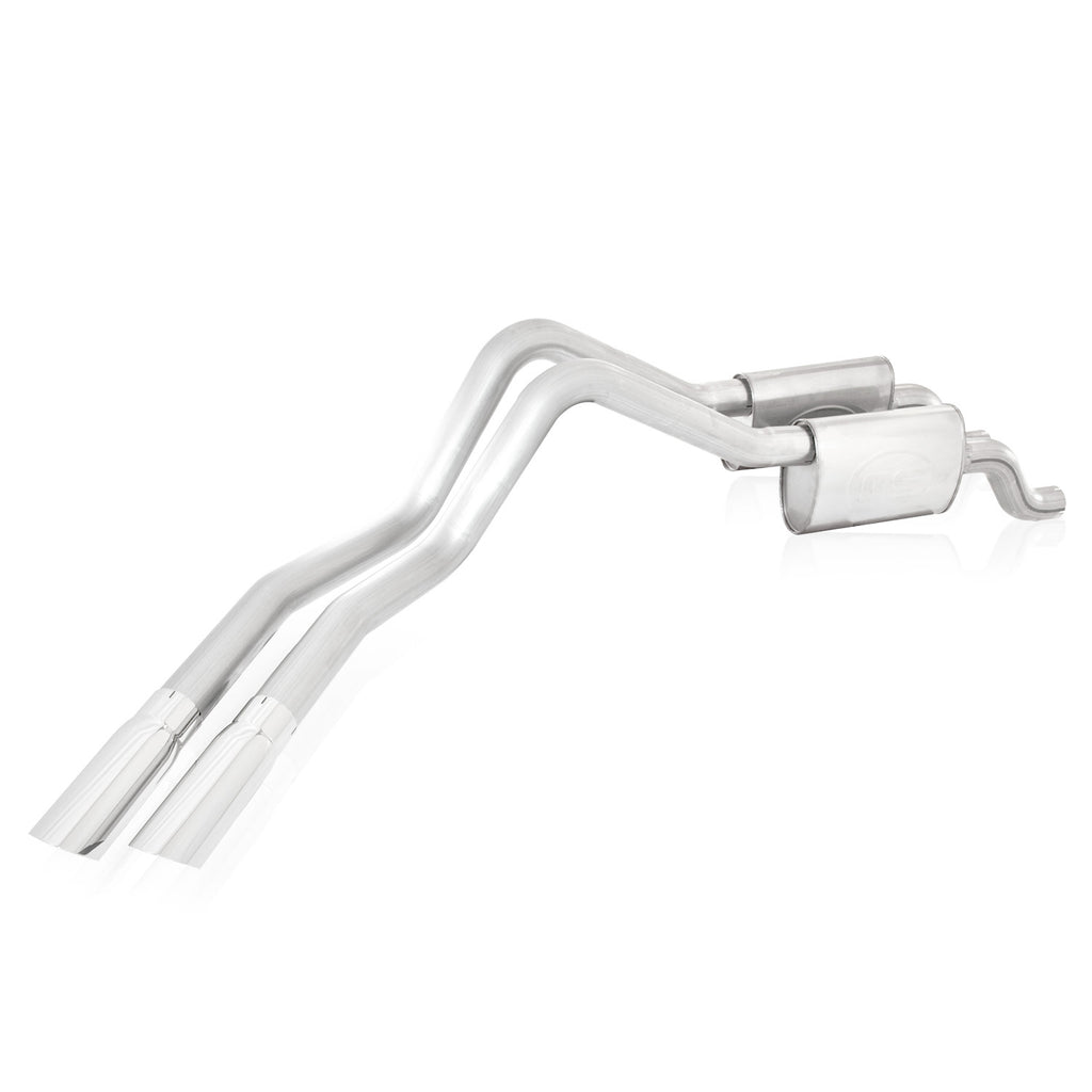 Stainless Works Catback Dual Turbo Chambered Mufflers Performance Connect - Apollo Off-Road