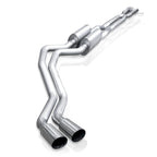Stainless Works Catback Dual Turbo S-Tube Mufflers Factory & Performance Connect - Apollo Off-Road