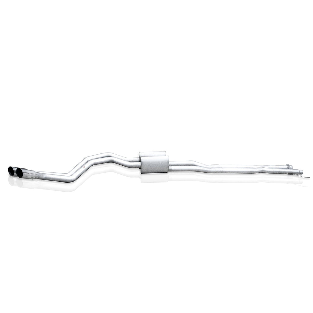 Stainless Works Catback Dual Turbo S-Tube Mufflers Factory & Performance Connect - Apollo Off-Road