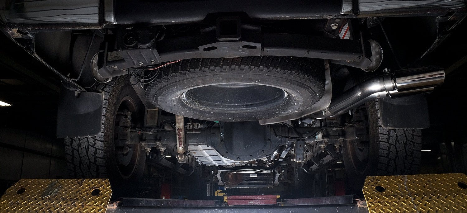 Stainless Works Catback Dual Turbo S-Tube Mufflers Factory & Performance Connect - Apollo Off-Road