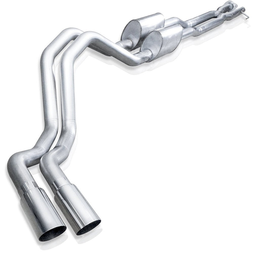 Stainless Works Catback Dual Turbo S-Tube Mufflers Factory & Performance Connect - Apollo Off-Road