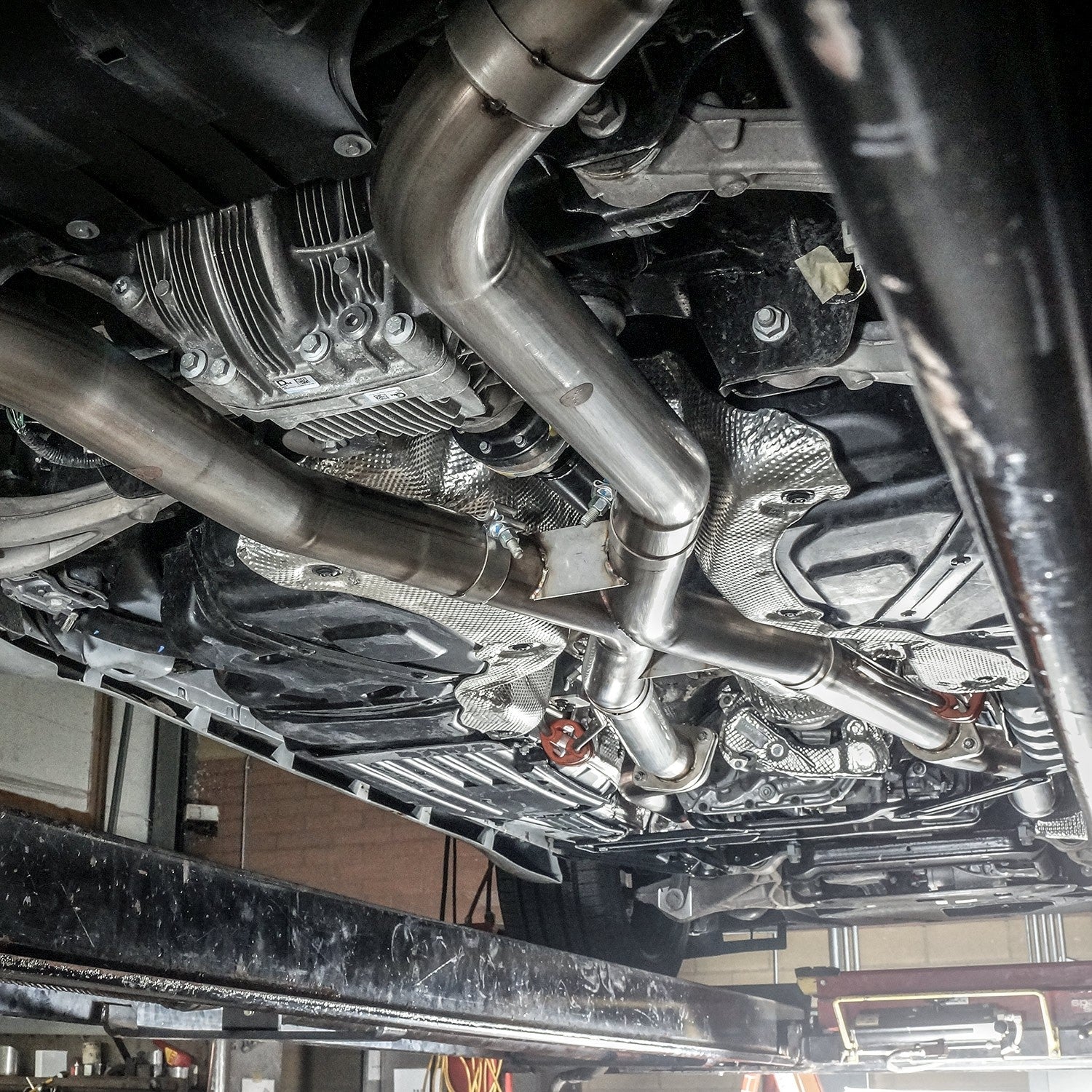 Stainless Works Catback Dual Turbo S-Tube Mufflers Factory Connect - Apollo Off-Road