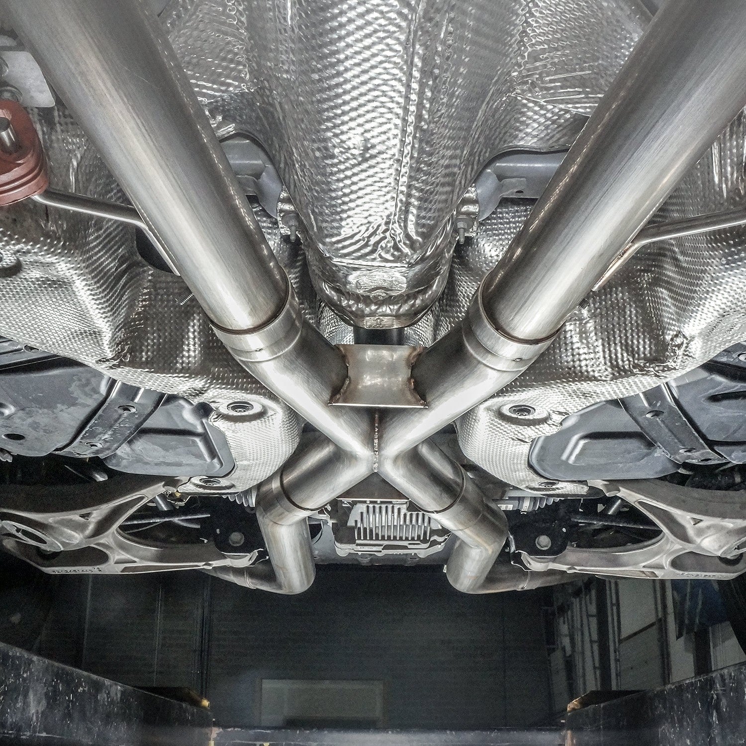 Stainless Works Catback Dual Turbo S-Tube Mufflers Factory Connect - Apollo Off-Road