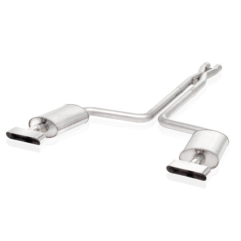 Stainless Works Catback Dual Turbo S-Tube Mufflers Performance Connect - Apollo Off-Road