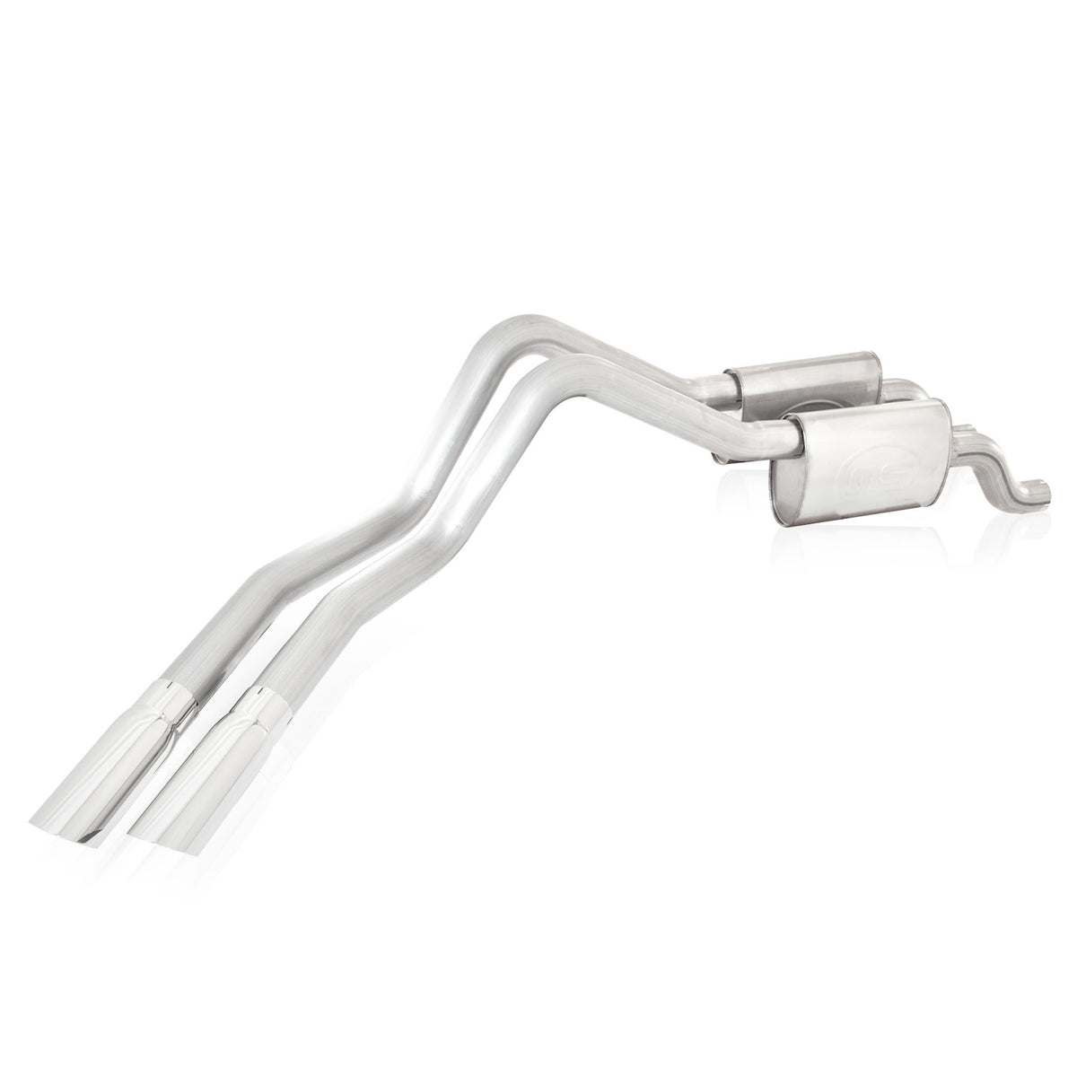 Stainless Works Catback Dual Turbo S-Tube Mufflers Performance Connect - Apollo Off-Road