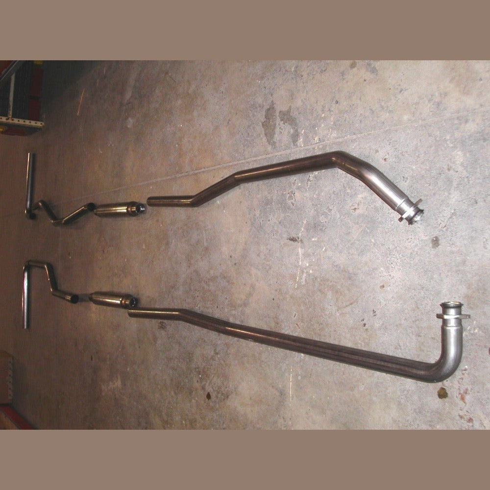Stainless Works Catback Duall Smooth Tube Mufflers Factory Connect - Apollo Off-Road