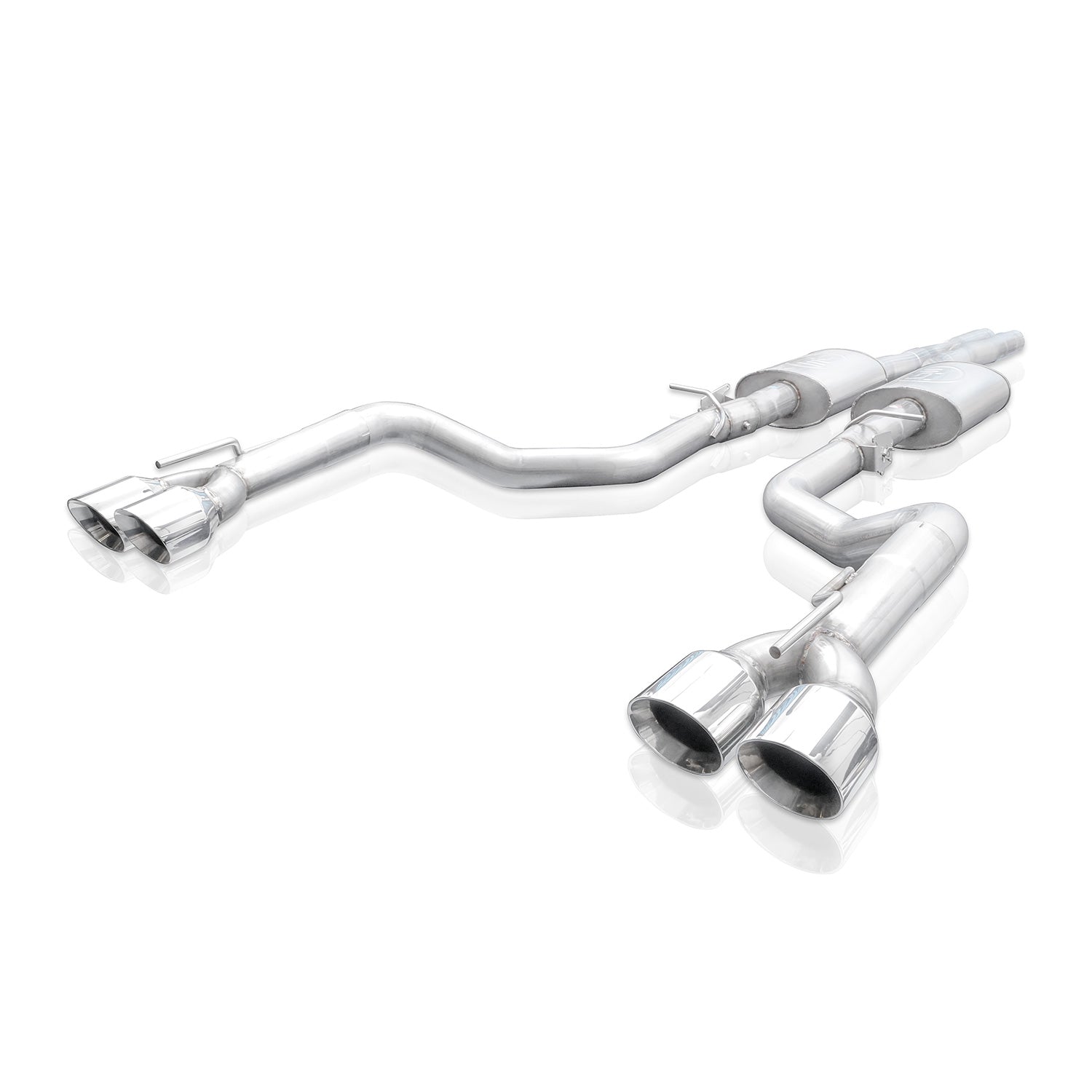 Stainless Works Catback Exhaust Legend Edition Quad Tips - Apollo Off-Road