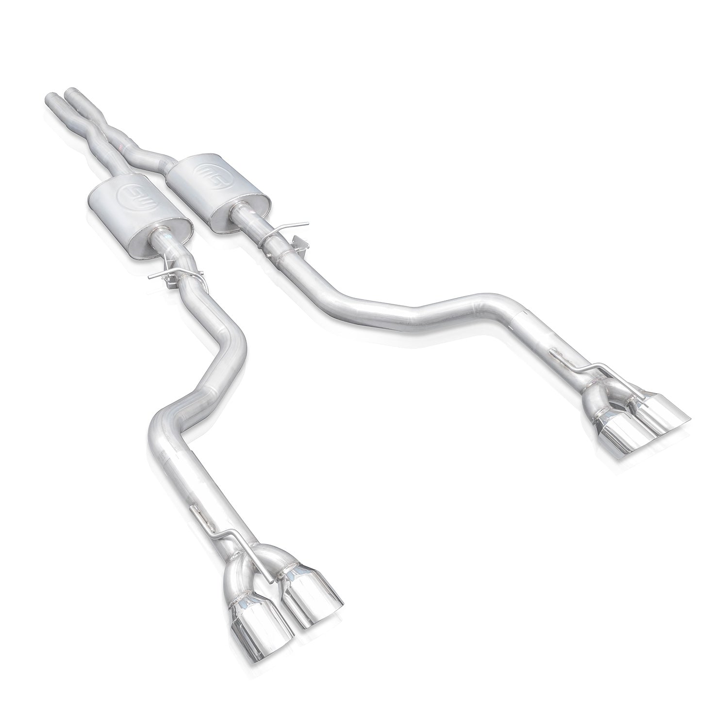 Stainless Works Catback Exhaust Legend Edition Quad Tips - Apollo Off-Road