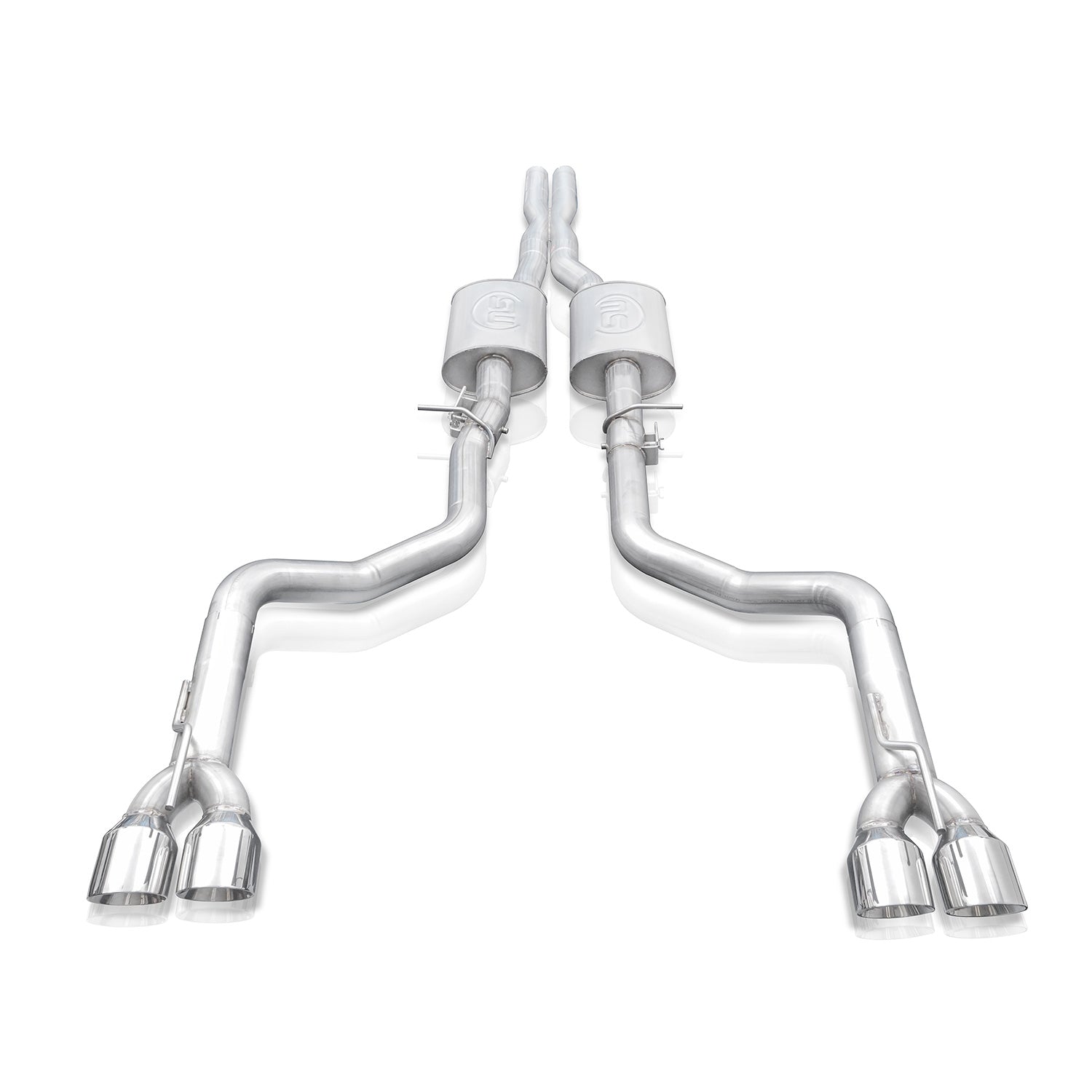 Stainless Works Catback Exhaust Redline Edition Quad Tips - Apollo Off-Road