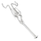 Stainless Works Catback S-Tube Mufflers Under/Bumper Factory Connect - Apollo Off-Road