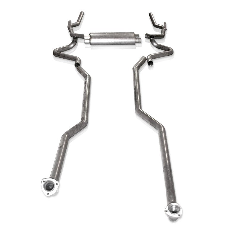Stainless Works Catback Transverse Muffler Fits Factory Manifolds - Apollo Off-Road