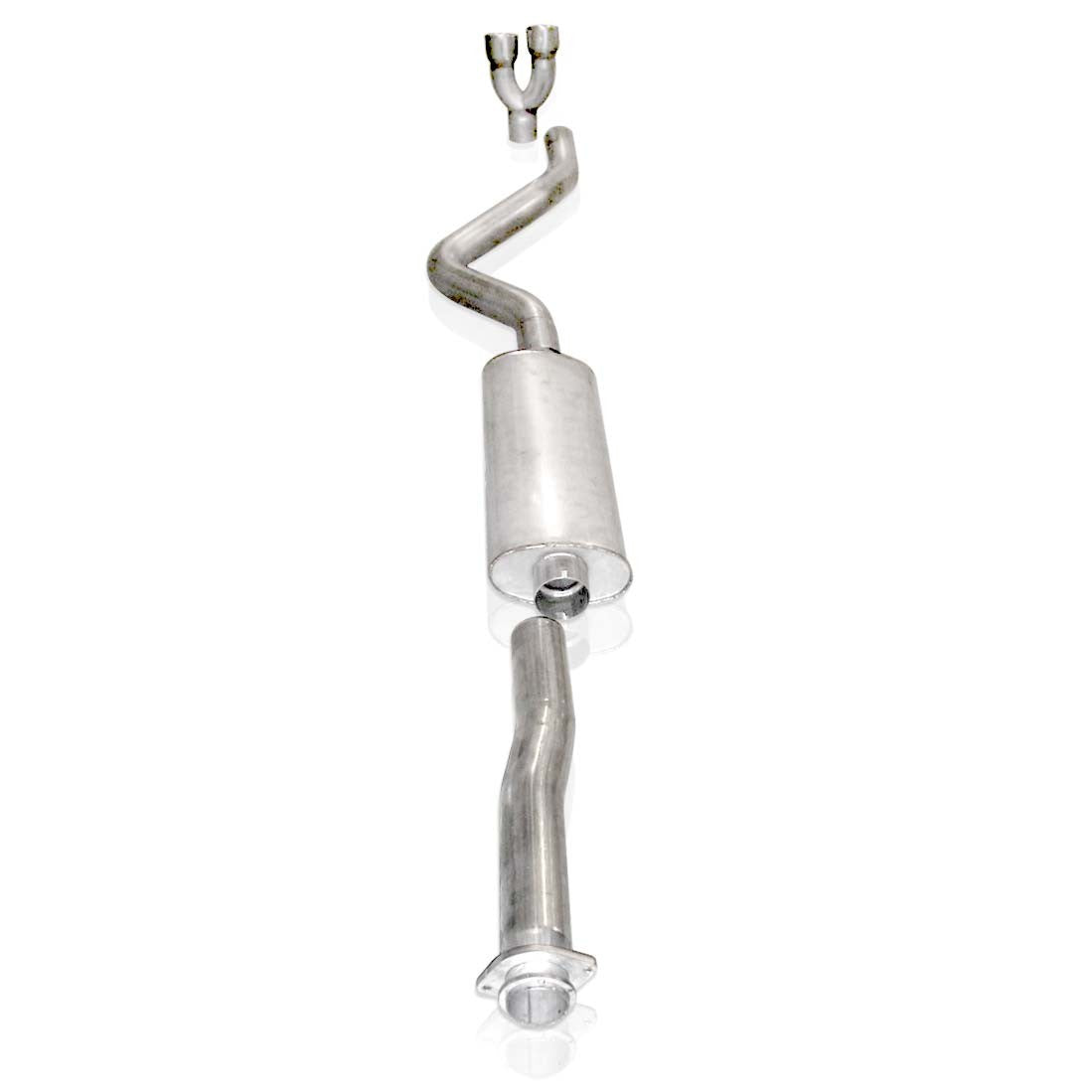 Stainless Works Catback Turbo S-Tube Muffler Y-Pipe Factory Connect - Apollo Off-Road