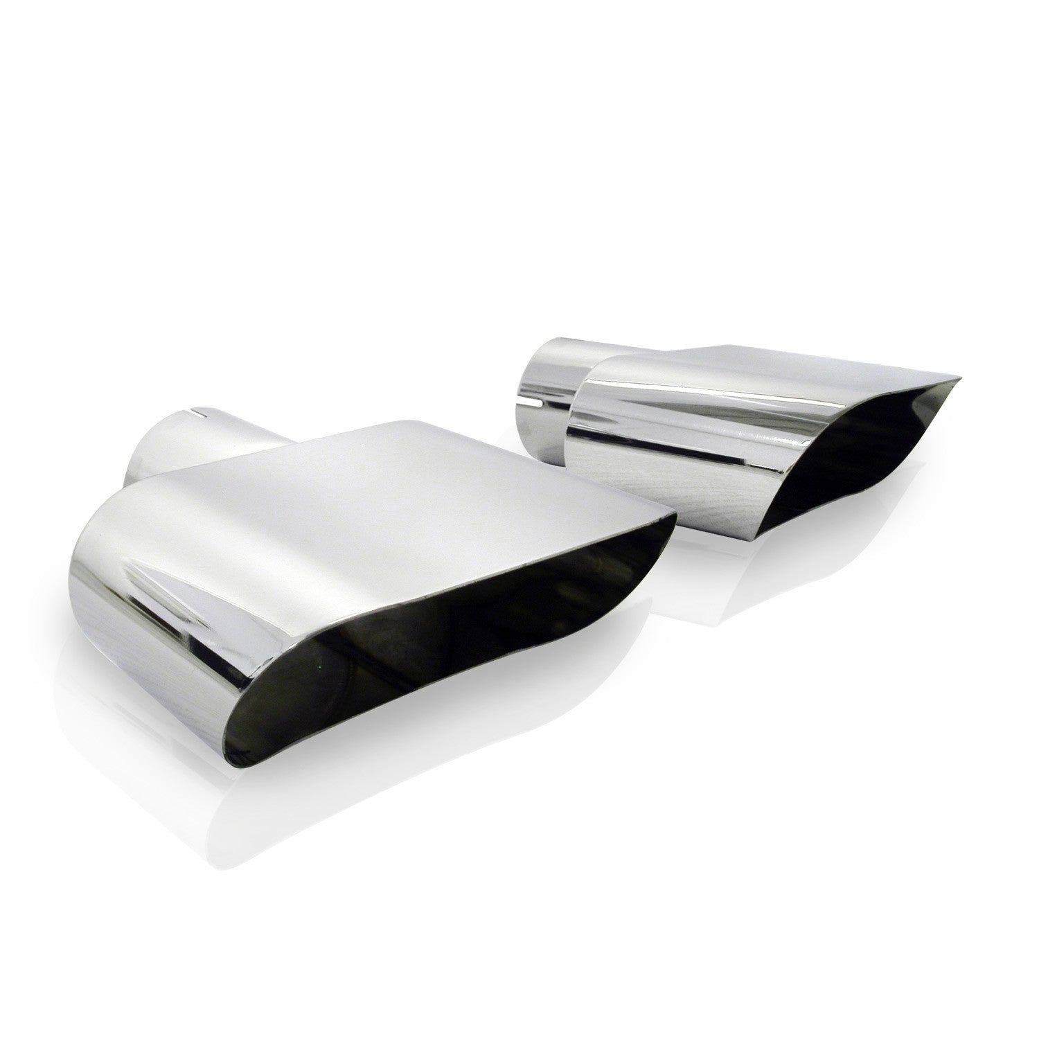 Stainless Works Challenger RT Wide Oval Tips - Apollo Off-Road