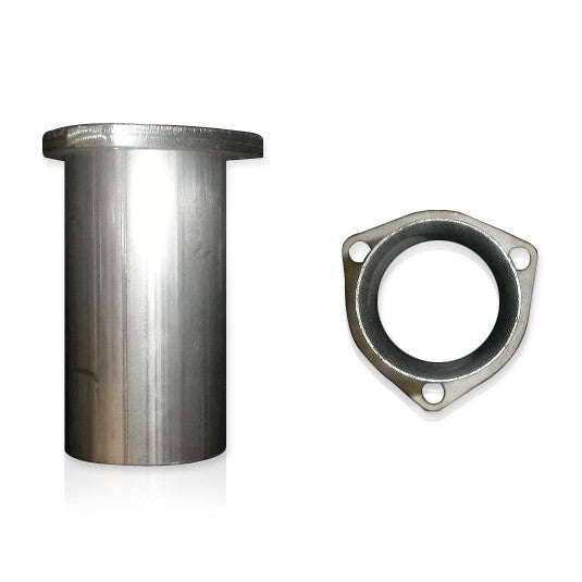 Stainless Works Collector Adapter 3 Bolt 2-1/2" x 2-1/4" - Apollo Off-Road