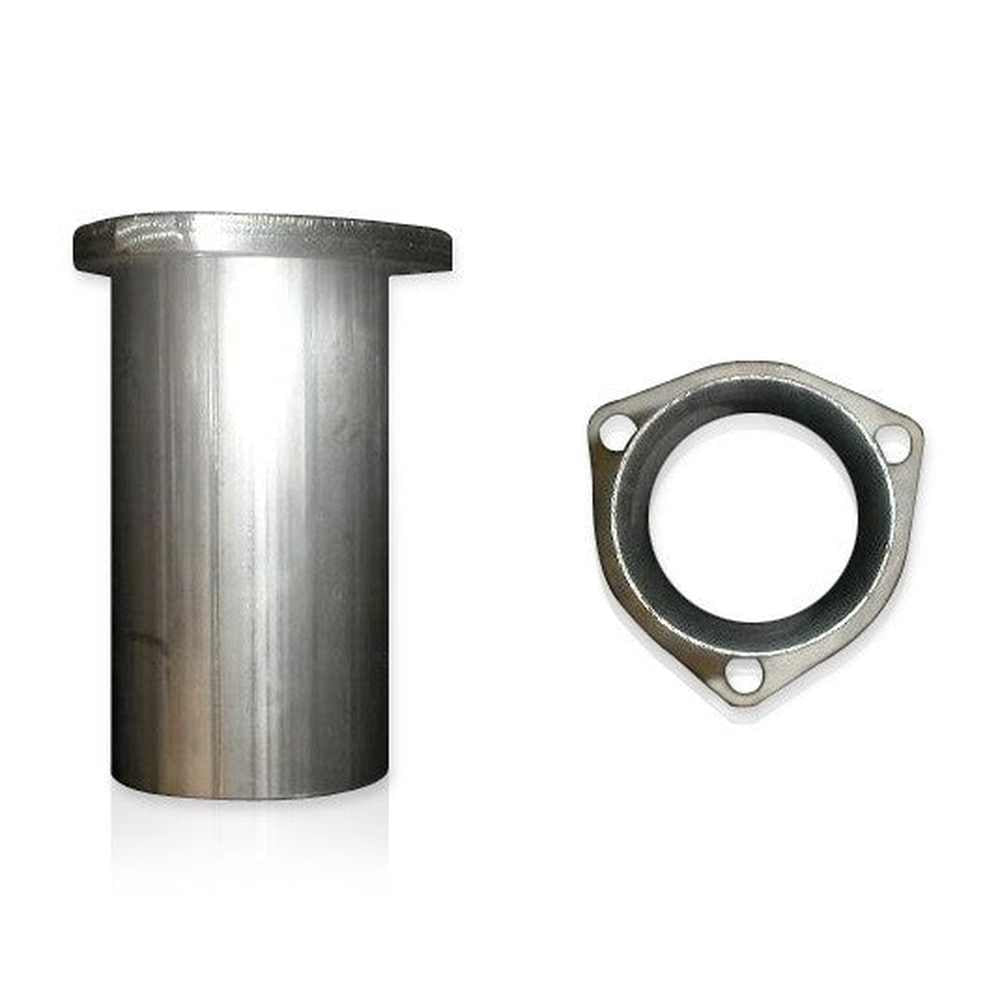 Stainless Works Collector Adapter 3 Bolt 2-1/2" x 2" - Apollo Off-Road