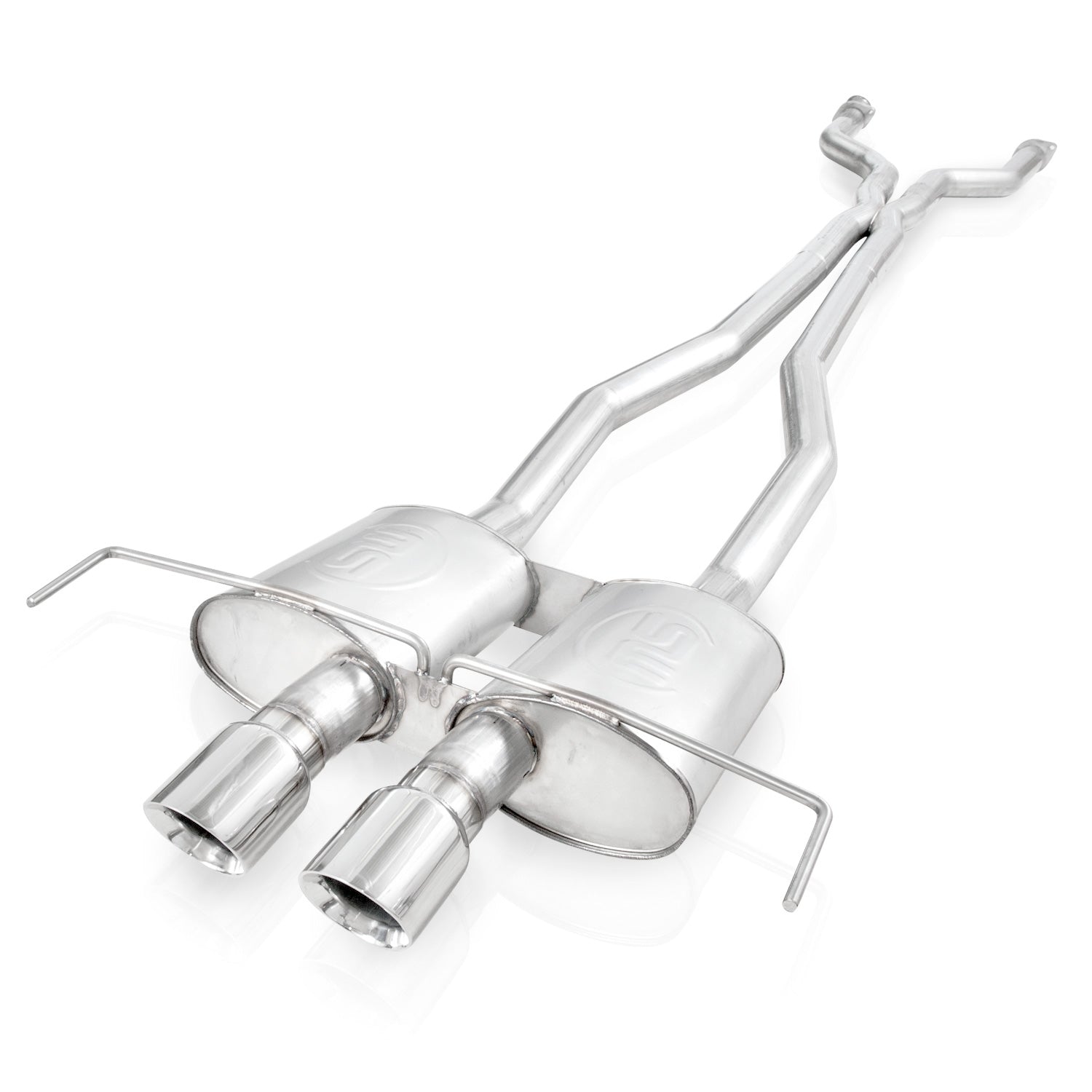 Stainless Works Coupe Catback Dual Turbo Chambered Mufflers Factory Connect - Apollo Off-Road