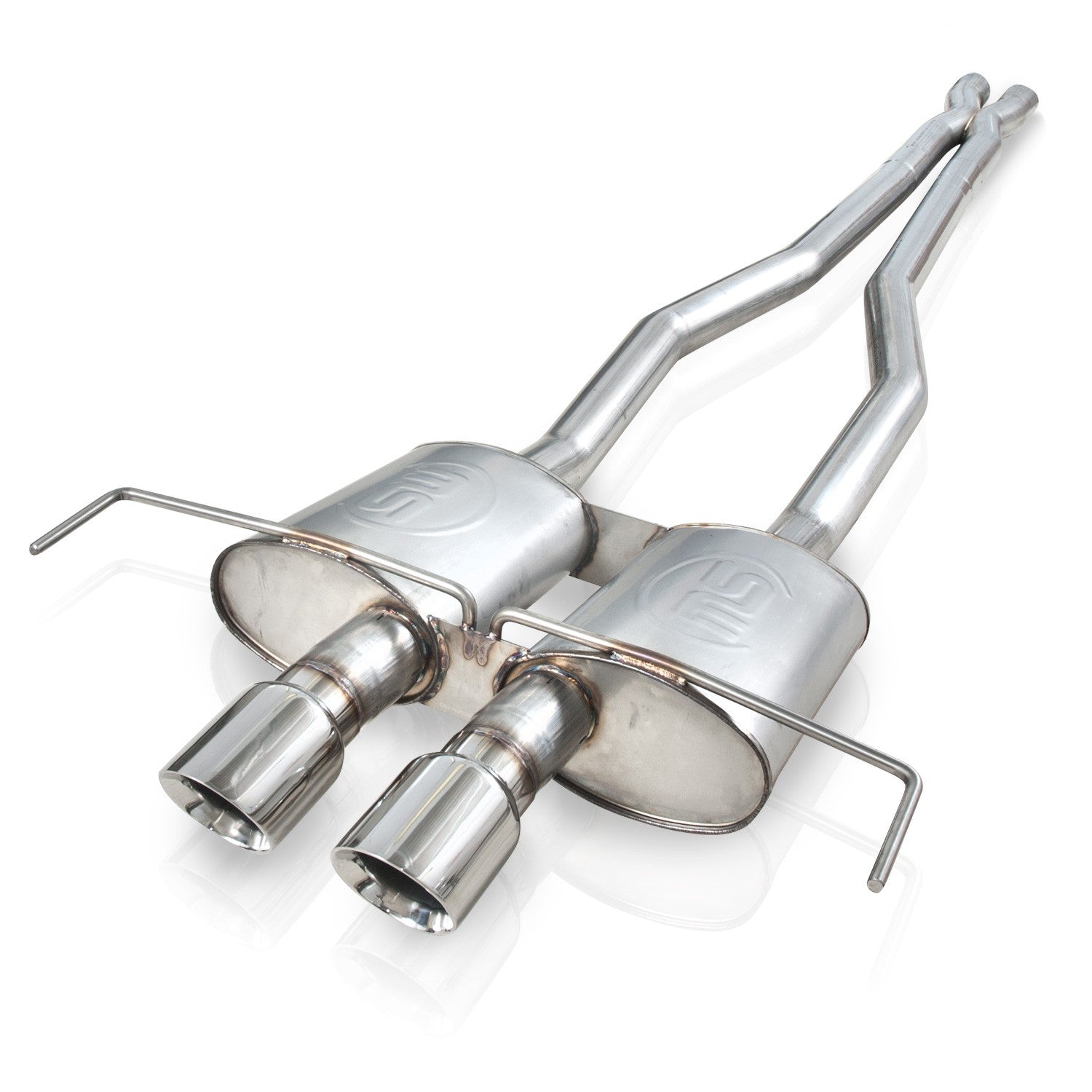 Stainless Works Coupe Catback Dual Turbo S-Tube Mufflers Perfromance Connect - Apollo Off-Road