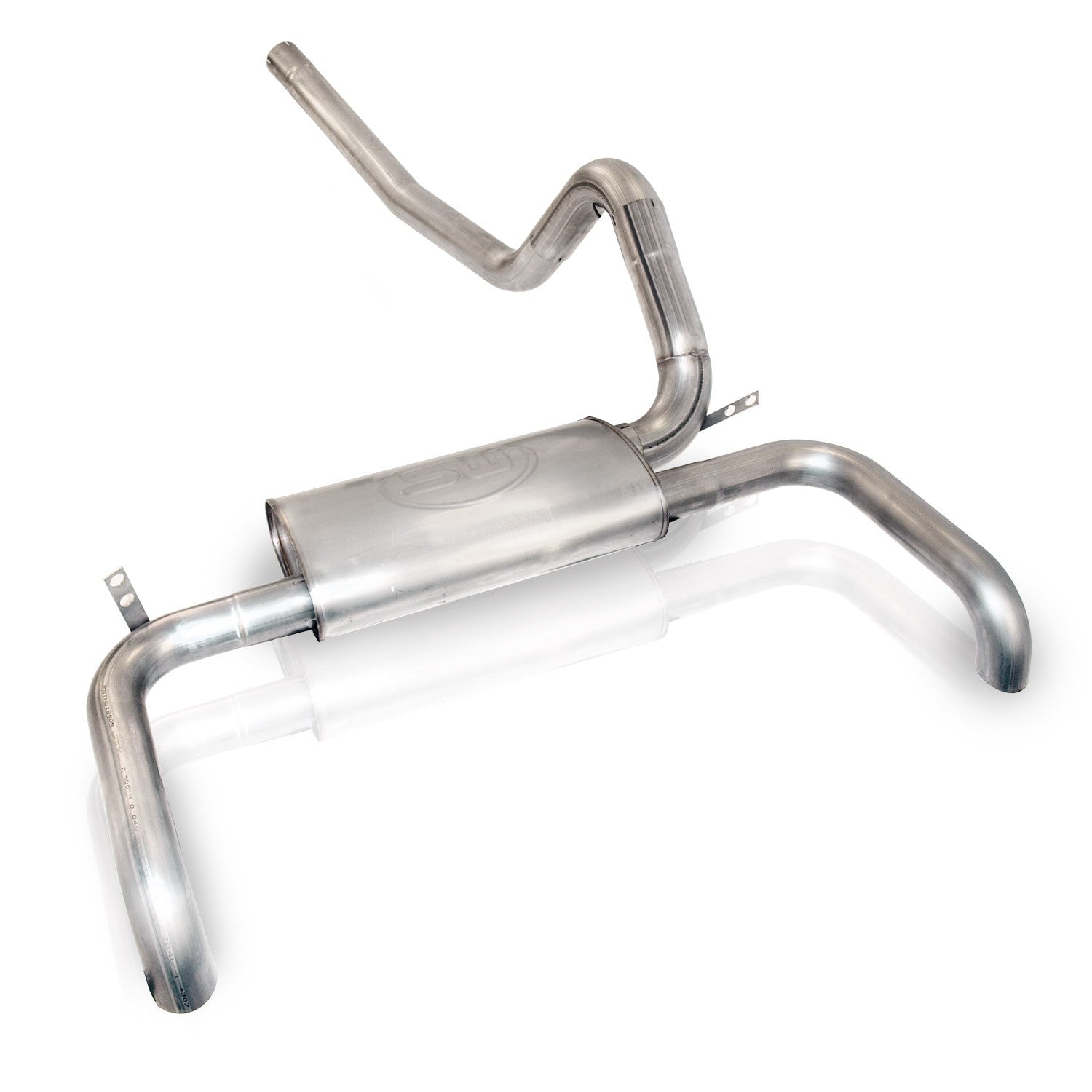 Stainless Works Dual Outlet Chambered Muffler Factory Connect - Apollo Off-Road