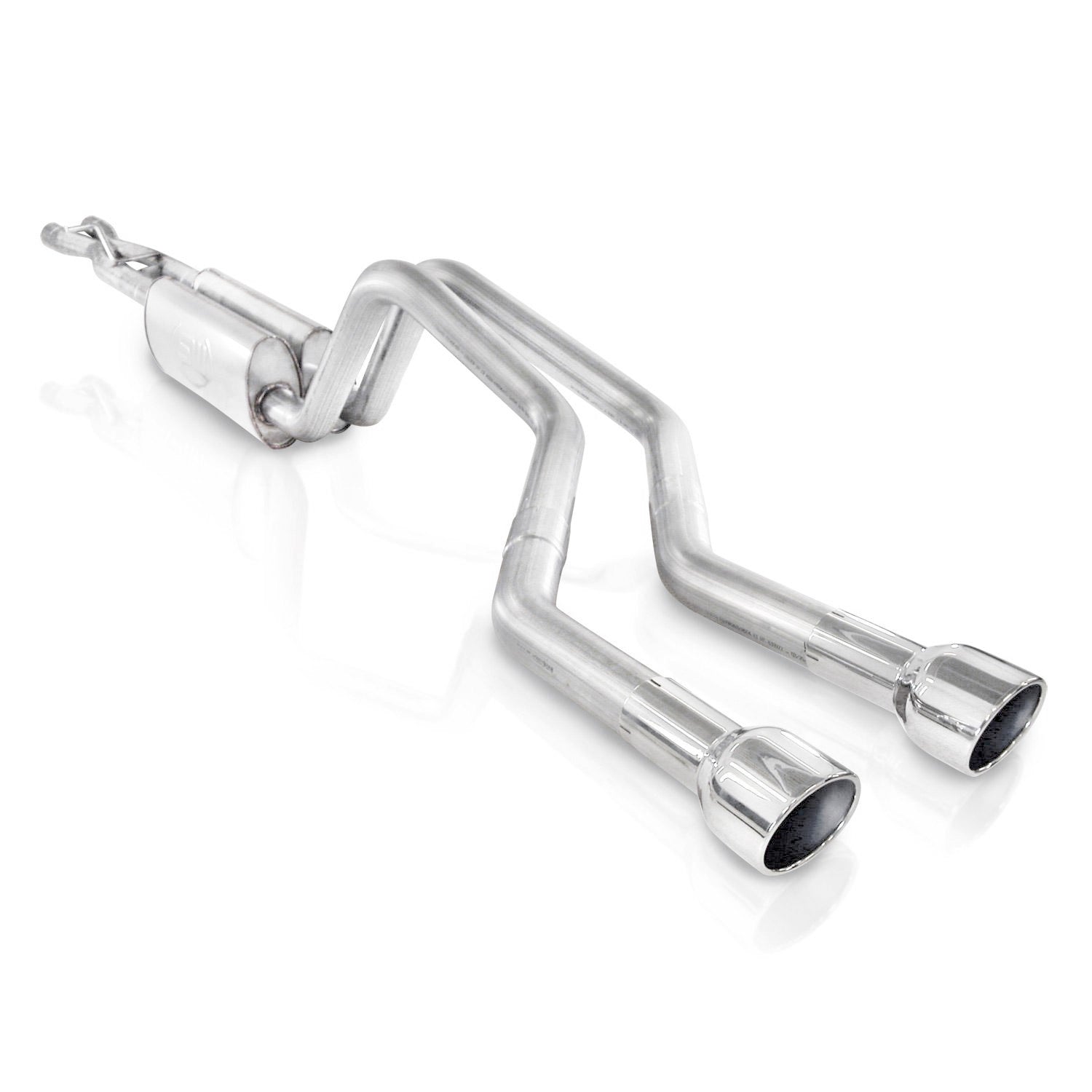 Stainless Works Dual Turbo S-Tube Mufflers X-Pipe Performance Connect - Apollo Off-Road