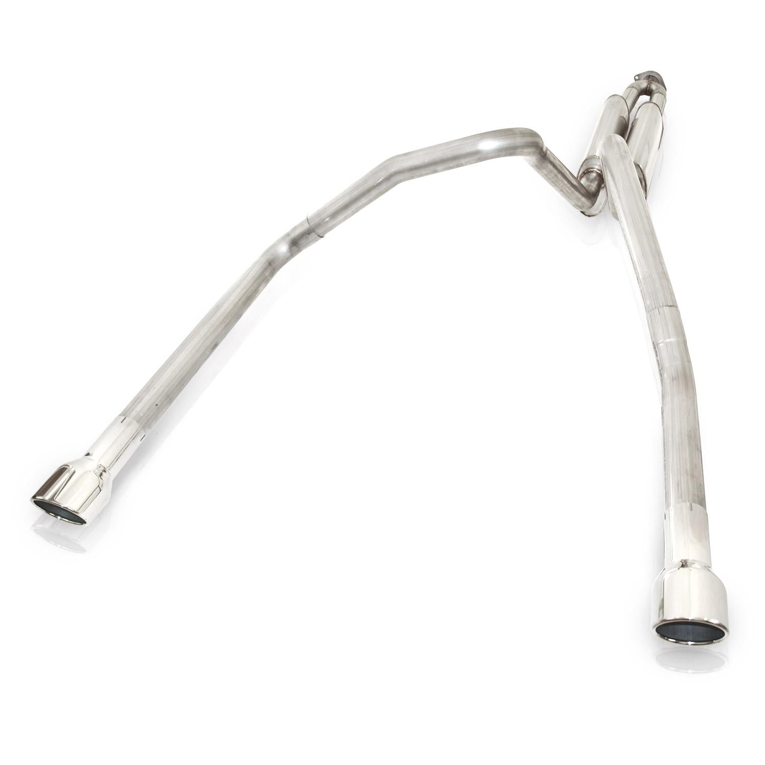 Stainless Works Dual Turbo S-Tube Mufflers Y-Pipe Factory Connect - Apollo Off-Road