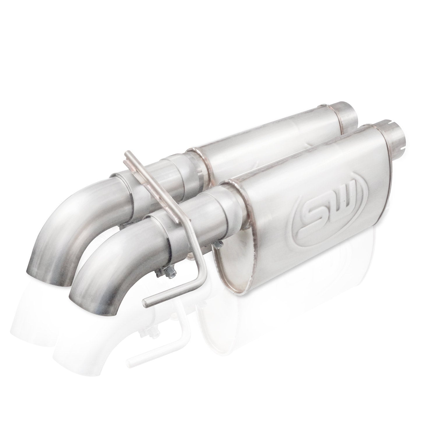 Stainless Works Dump Style Catback Dual Chambered Mufflers Performance Connect - Apollo Off-Road