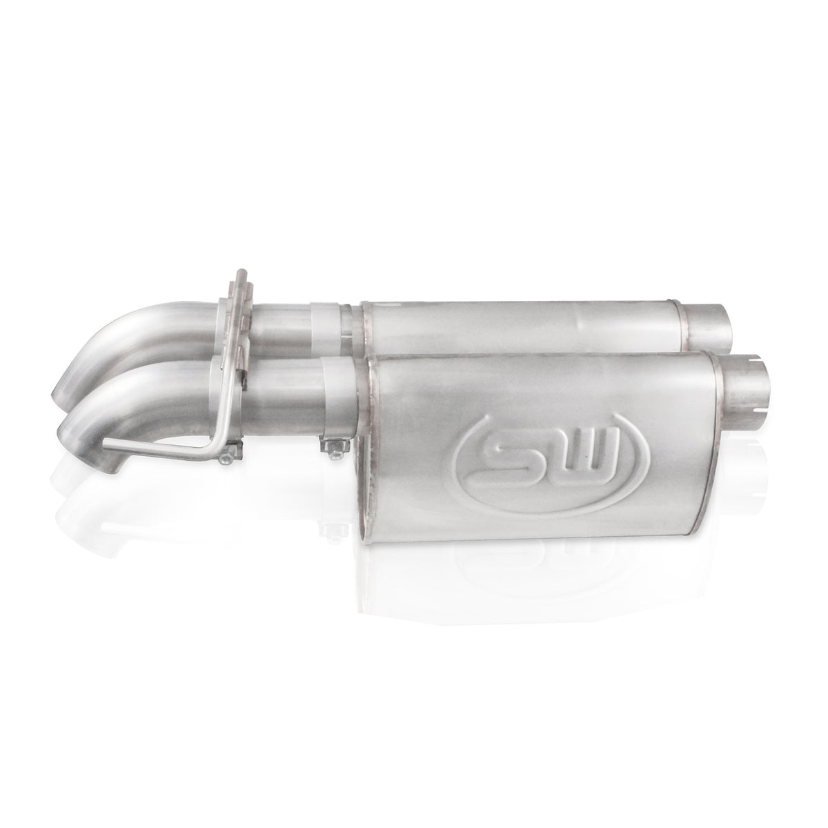 Stainless Works Dump Style Catback Dual Chambered Mufflers Performance Connect - Apollo Off-Road