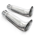 Stainless Works Elf Ear Tips 2" Inlet - Apollo Off-Road