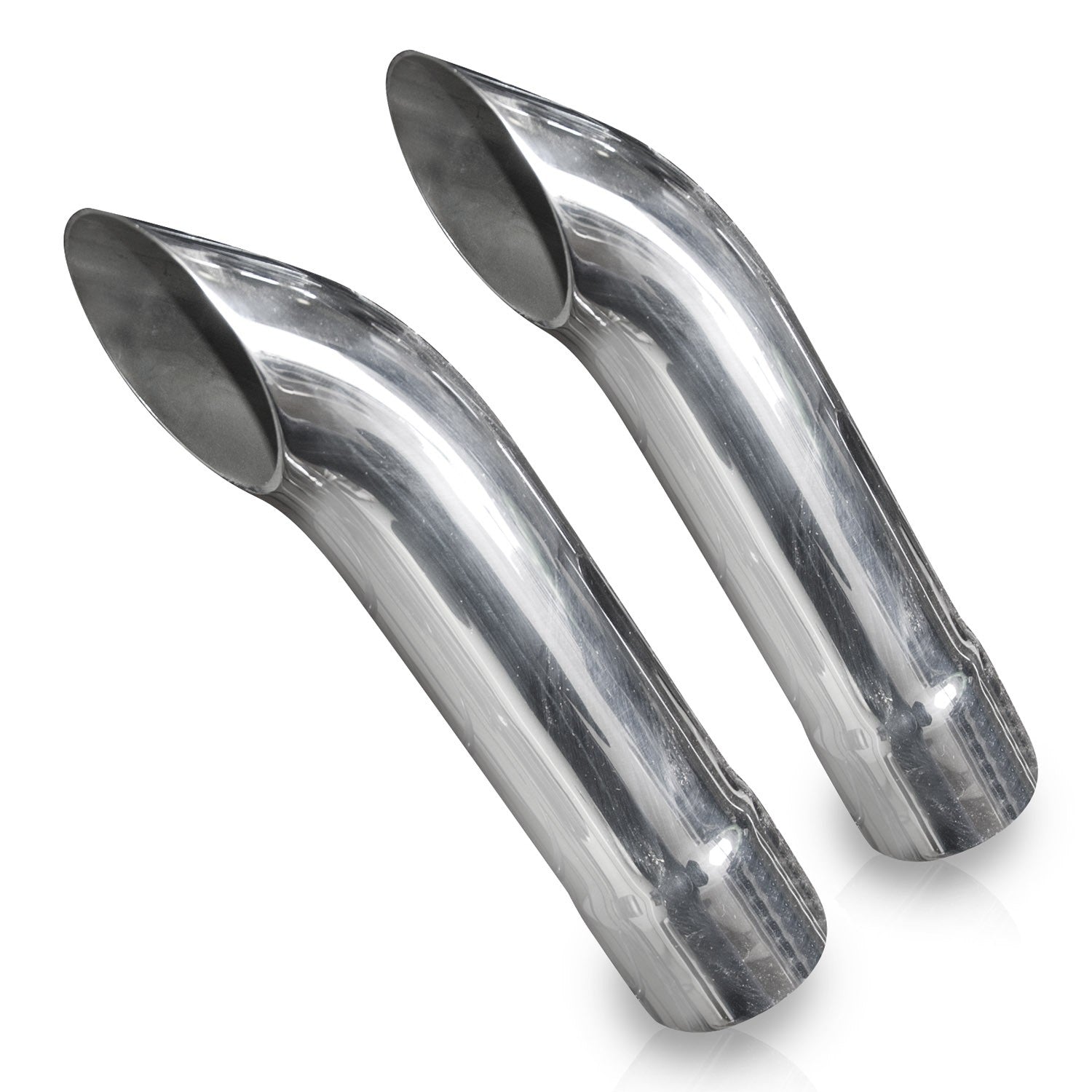 Stainless Works Extended Turn Down Tips 2" Inlet - Apollo Off-Road