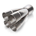 Stainless Works Four Way Merge Collector 1-7/8" x 3-1/2" - Apollo Off-Road