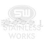 Stainless Works Header Flange BBC 2" Port - Apollo Off-Road