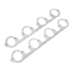Stainless Works Header Flange BBF 2-1/4" Flat Oval Port - Apollo Off-Road