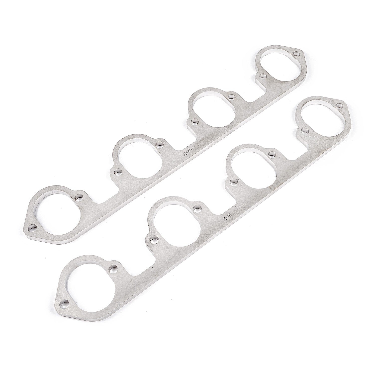 Stainless Works Header Flange BBF 2-1/4" Flat Oval Port - Apollo Off-Road