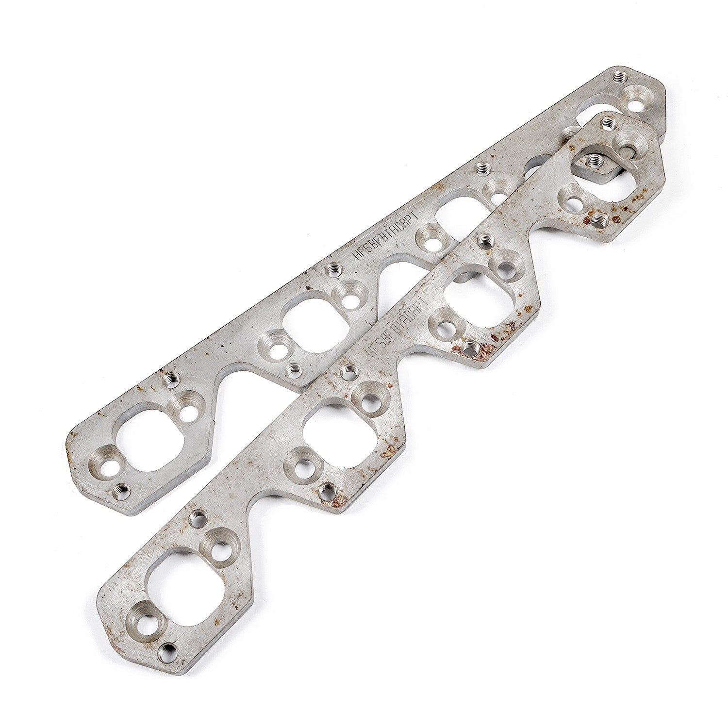 Stainless Works Header Flange Port Adapter 1-7/8" to 2" - Apollo Off-Road