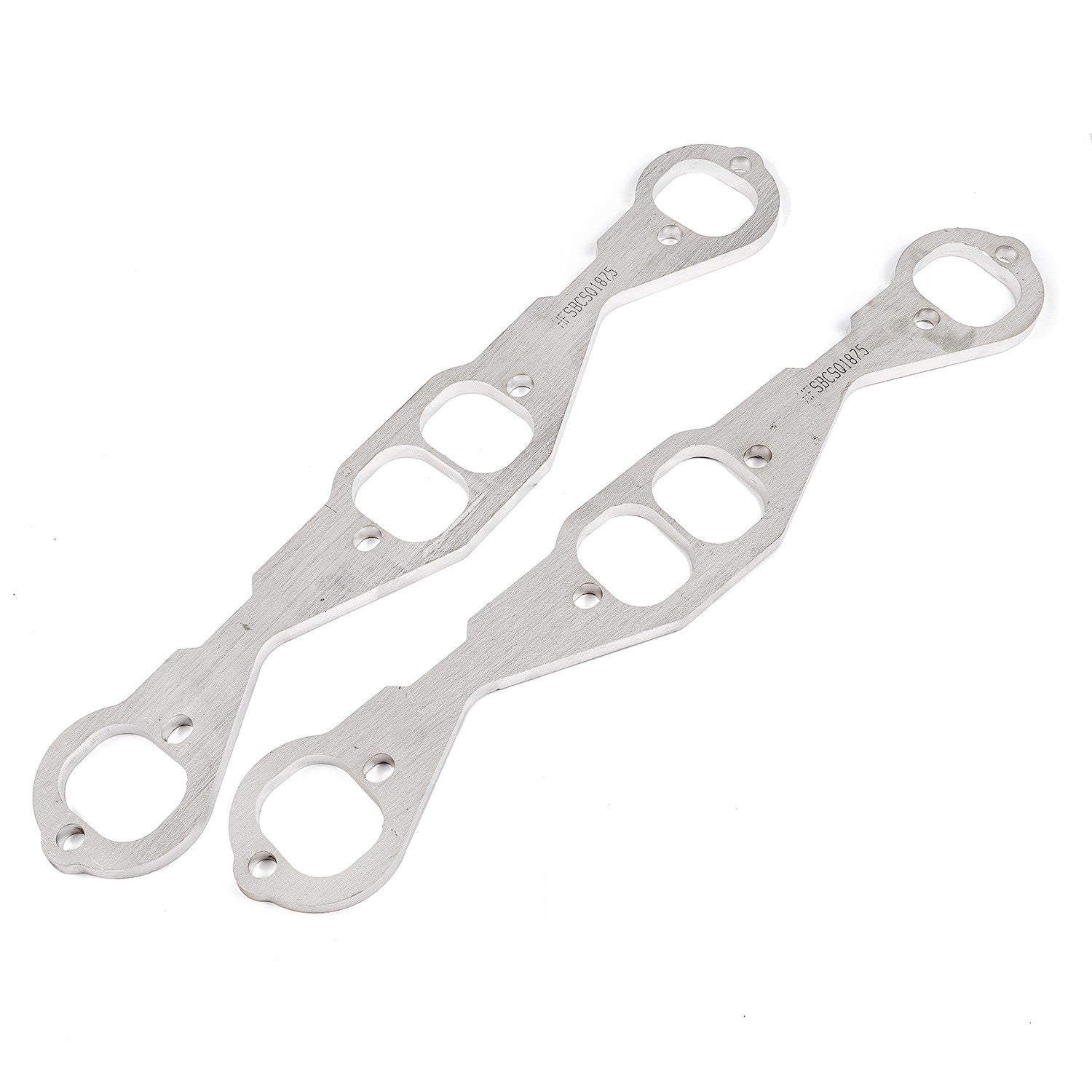 Stainless Works Header Flange SBC 1-3/4" Square Port - Apollo Off-Road