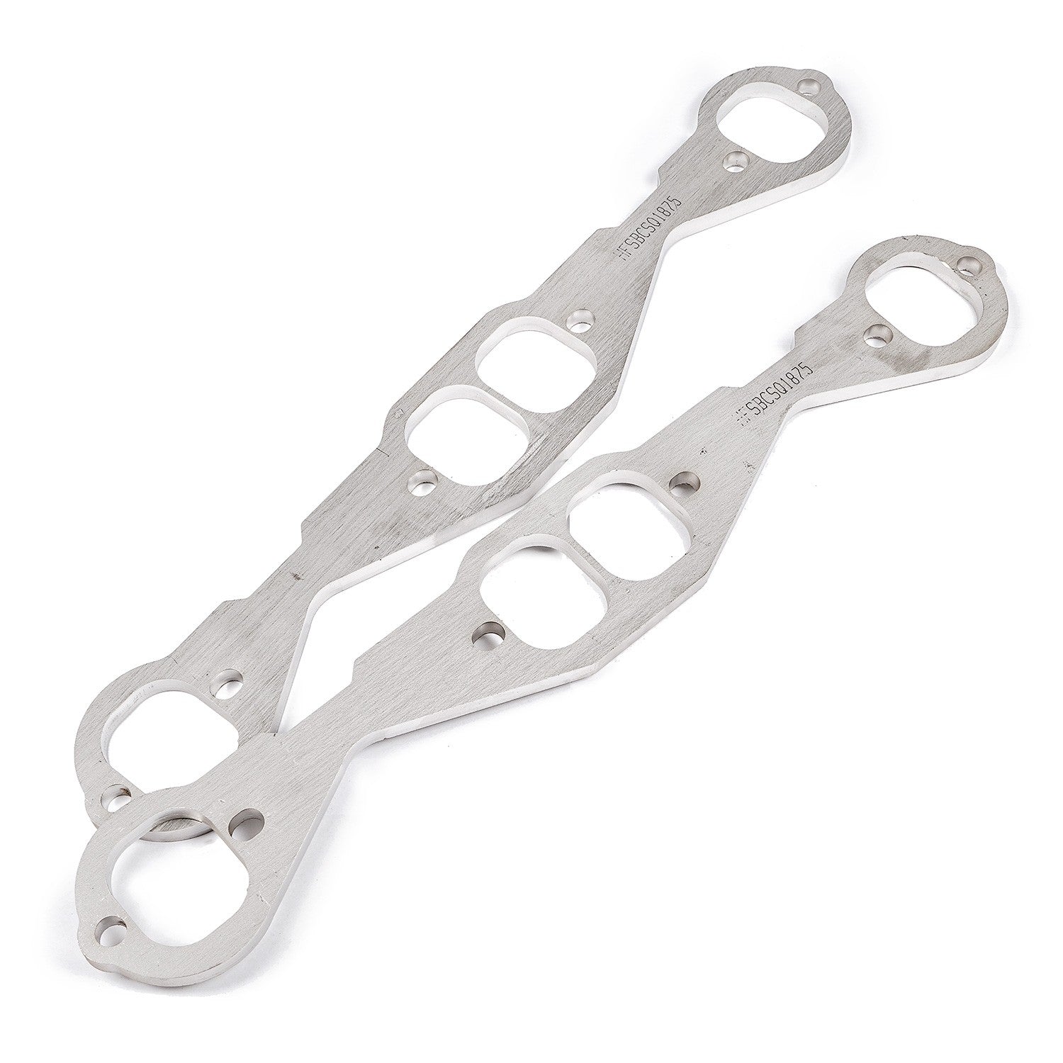 Stainless Works Header Flange SBC 1-3/4" Square Port - Apollo Off-Road