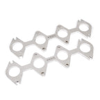 Stainless Works Header Flange SBF 1-3/4" 3V Round Port - Apollo Off-Road