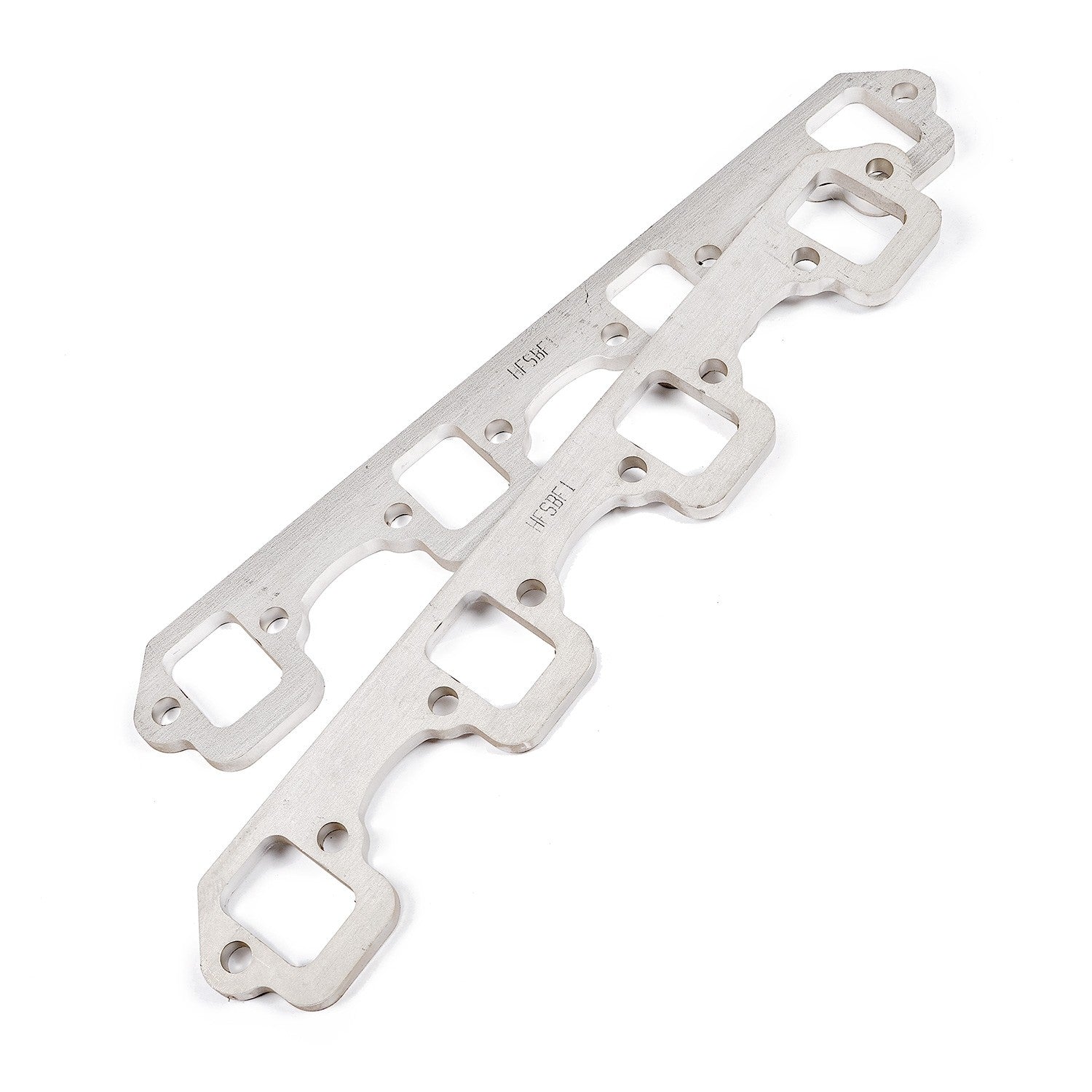 Stainless Works Header Flange SBF 1-3/4" Stock Shaped Port - Apollo Off-Road