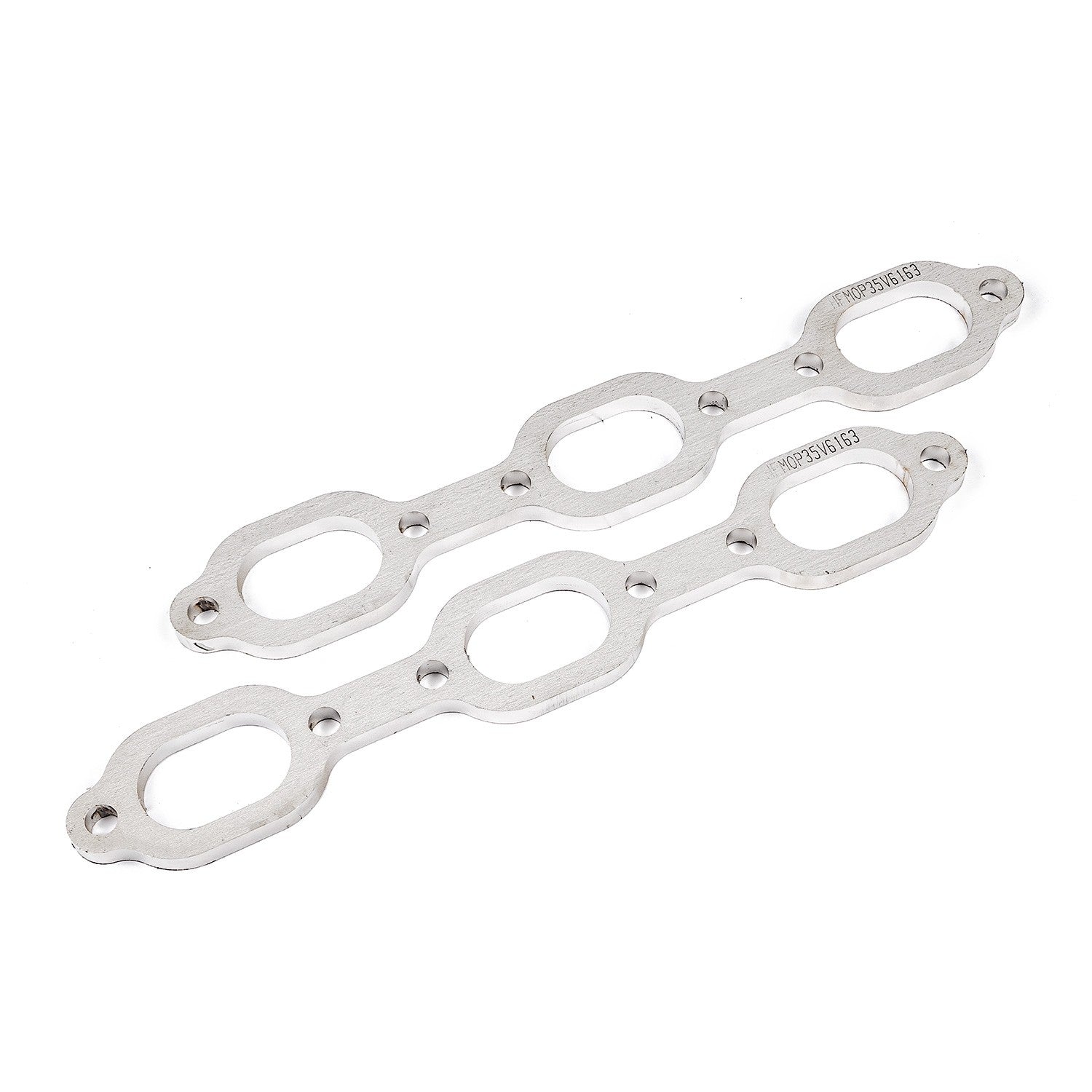 Stainless Works Header Flange V6 3.5L Flat Oval Port - Apollo Off-Road