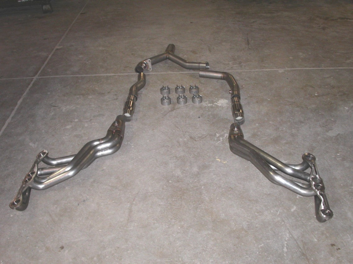 Stainless Works Headers 1-3/4" With Catted Leads W/Air Tubes Factory Connect - Apollo Off-Road