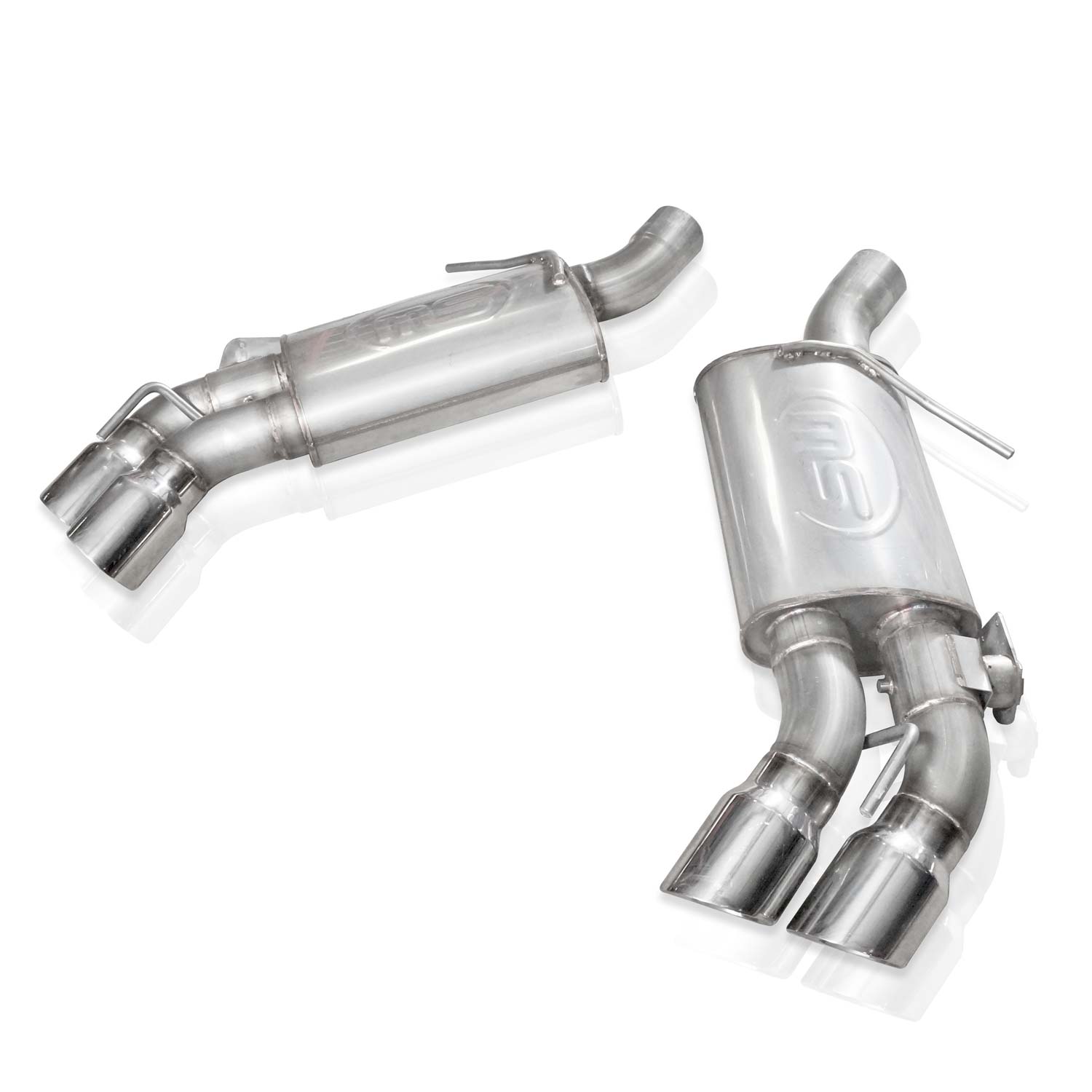 Stainless Works Legend Axleback Factory Connect w/NPP Valve w/Quad 4" Tips - Apollo Off-Road