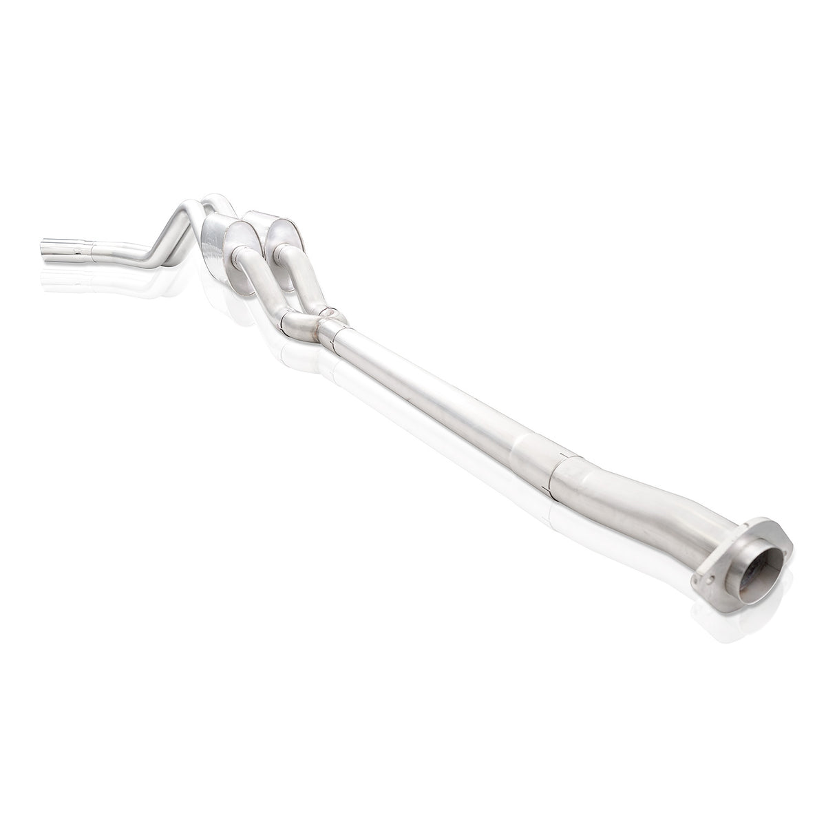 Stainless Works Legend Catback Dual Custom Mufflers Y-Pipe Factory Connect - Apollo Off-Road