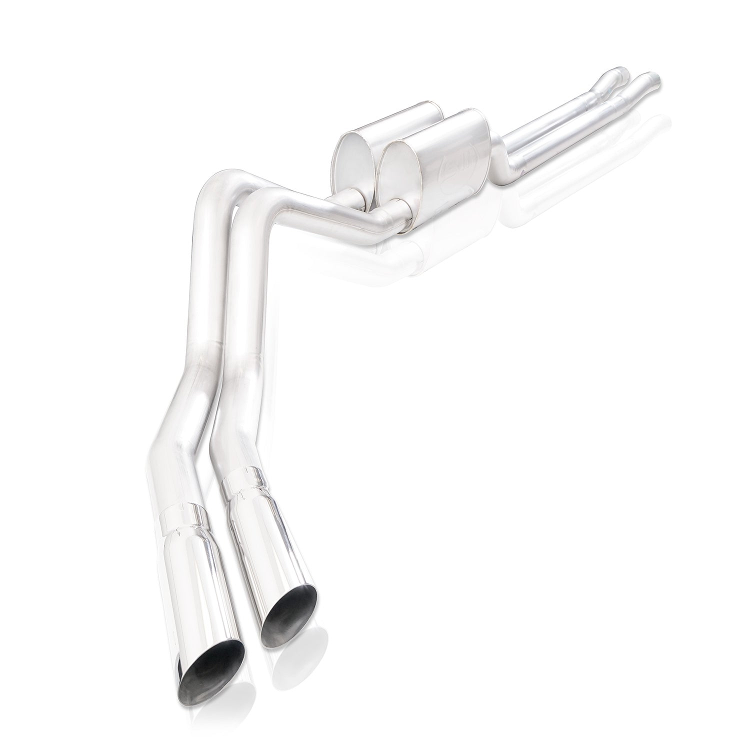 Stainless Works Legend Catback Dual Turbo Custom Mufflers Performance Connect - Apollo Off-Road