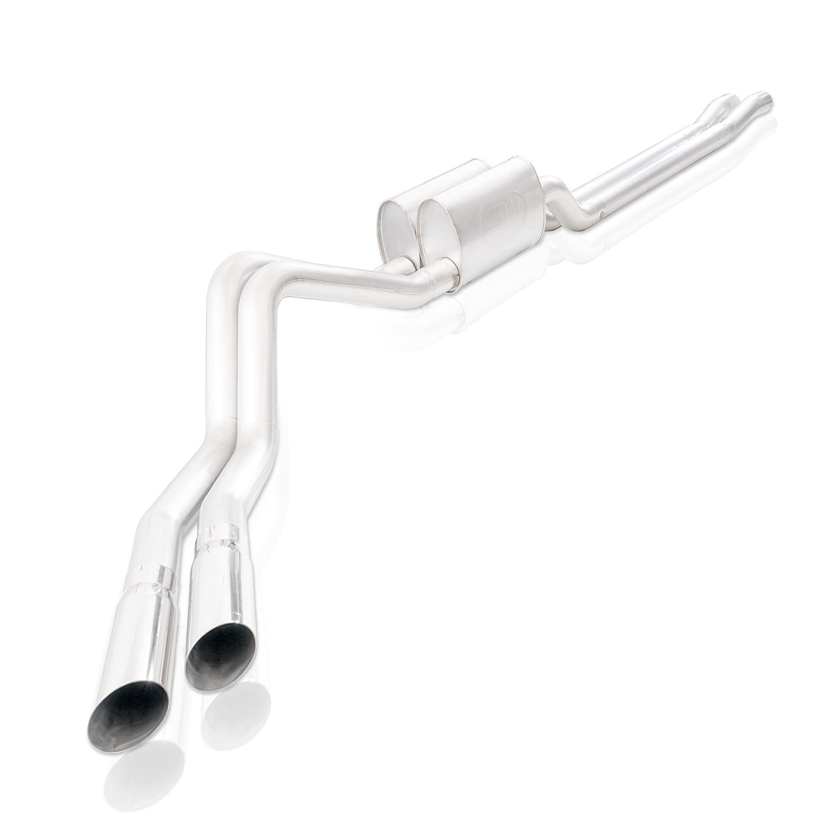 Stainless Works Legend Catback Dual Turbo Custom Mufflers Performance Connect - Apollo Off-Road