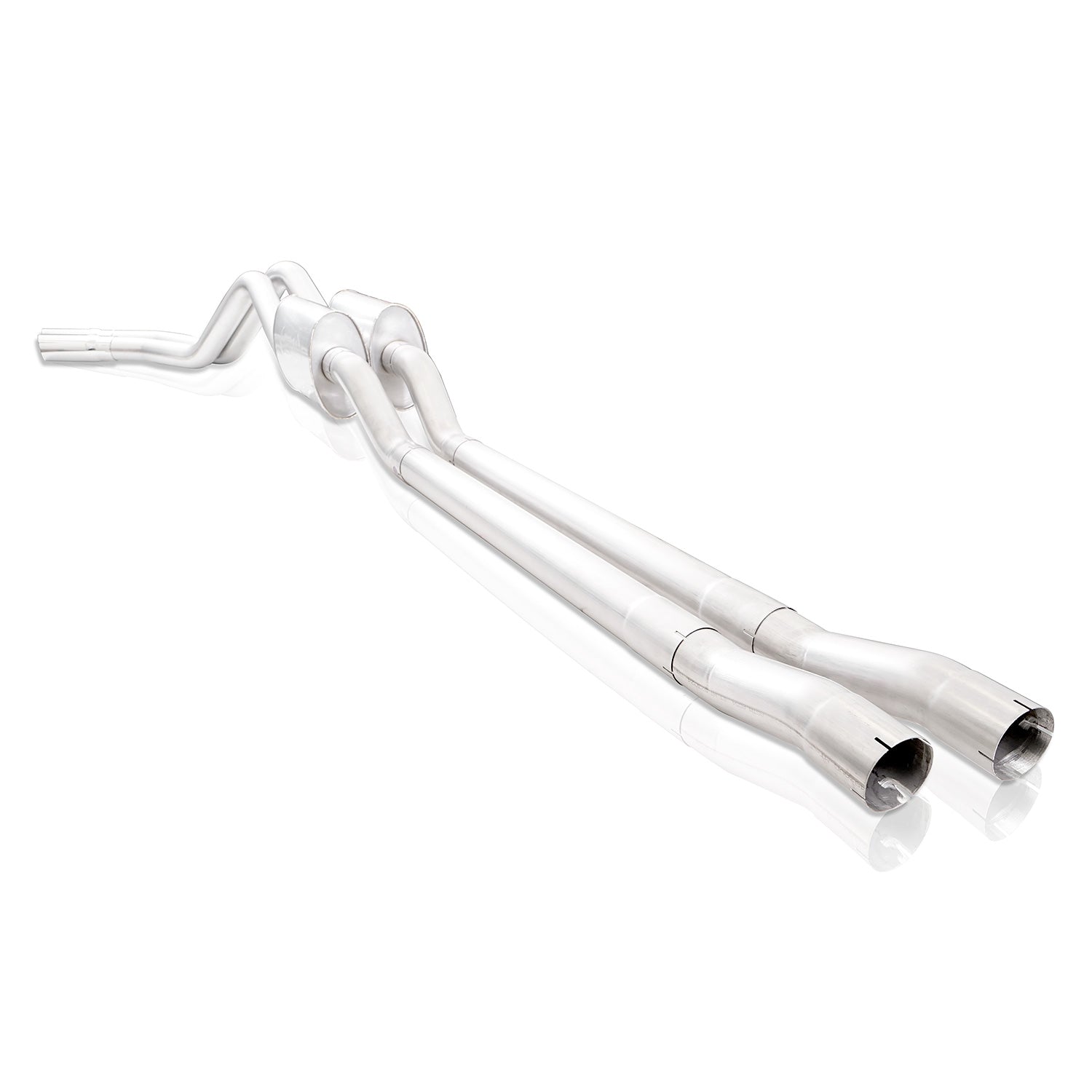 Stainless Works Legend Catback Dual Turbo Custom Mufflers Performance Connect - Apollo Off-Road
