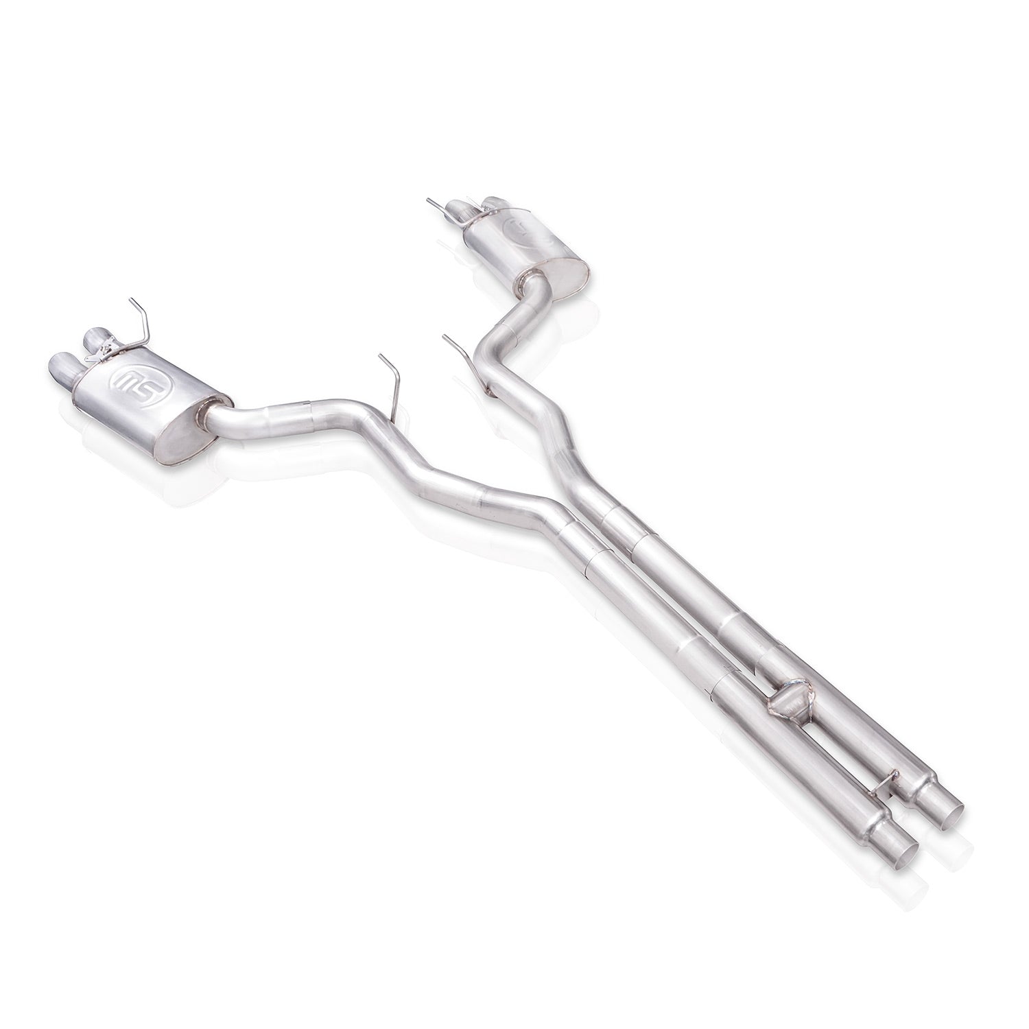 Stainless Works Legend Catback H-pipe Crossover w/NPP Valve Factory Connect - Apollo Off-Road