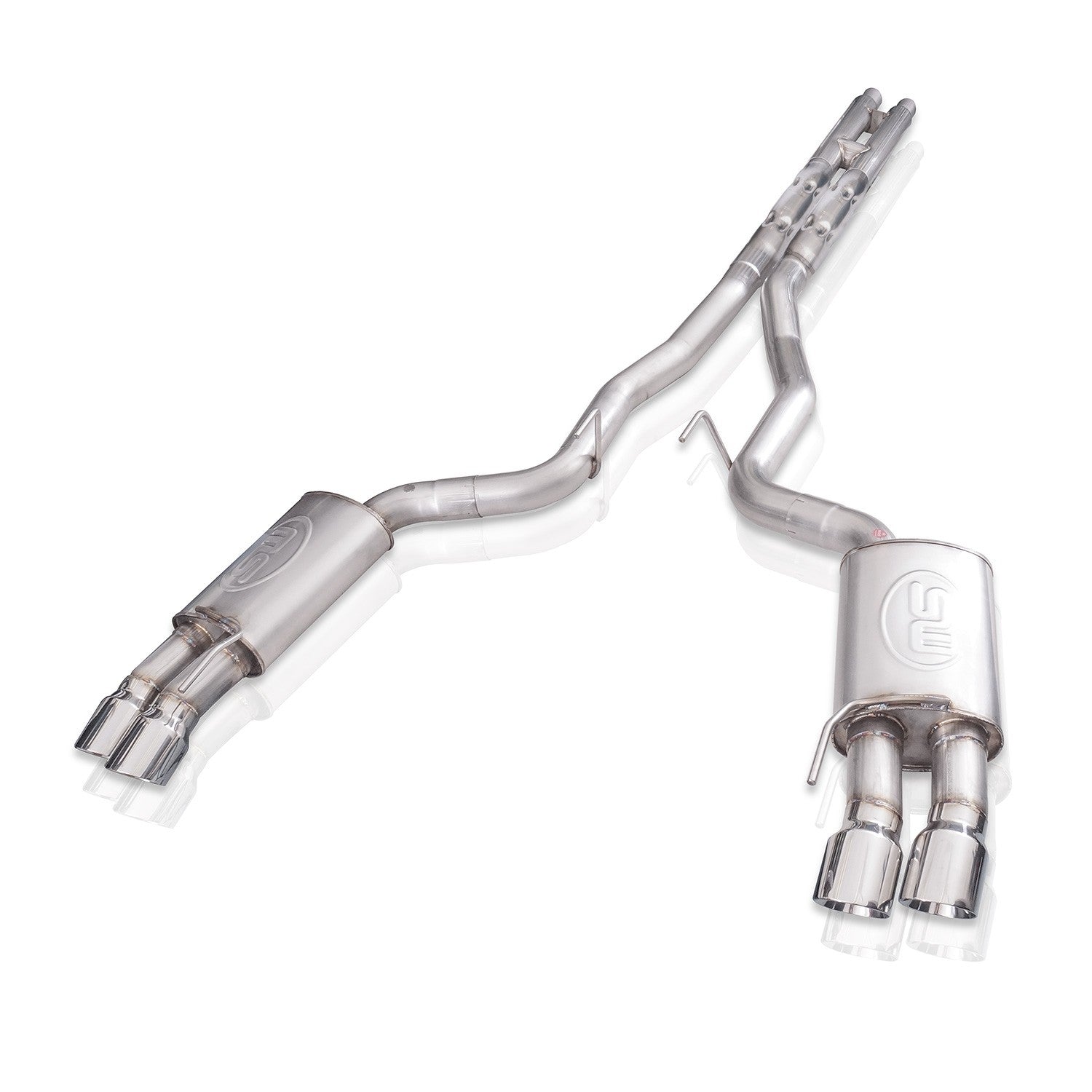 Stainless Works Legend Catback H-Pipe Factory Connect W/O Valve - Apollo Off-Road