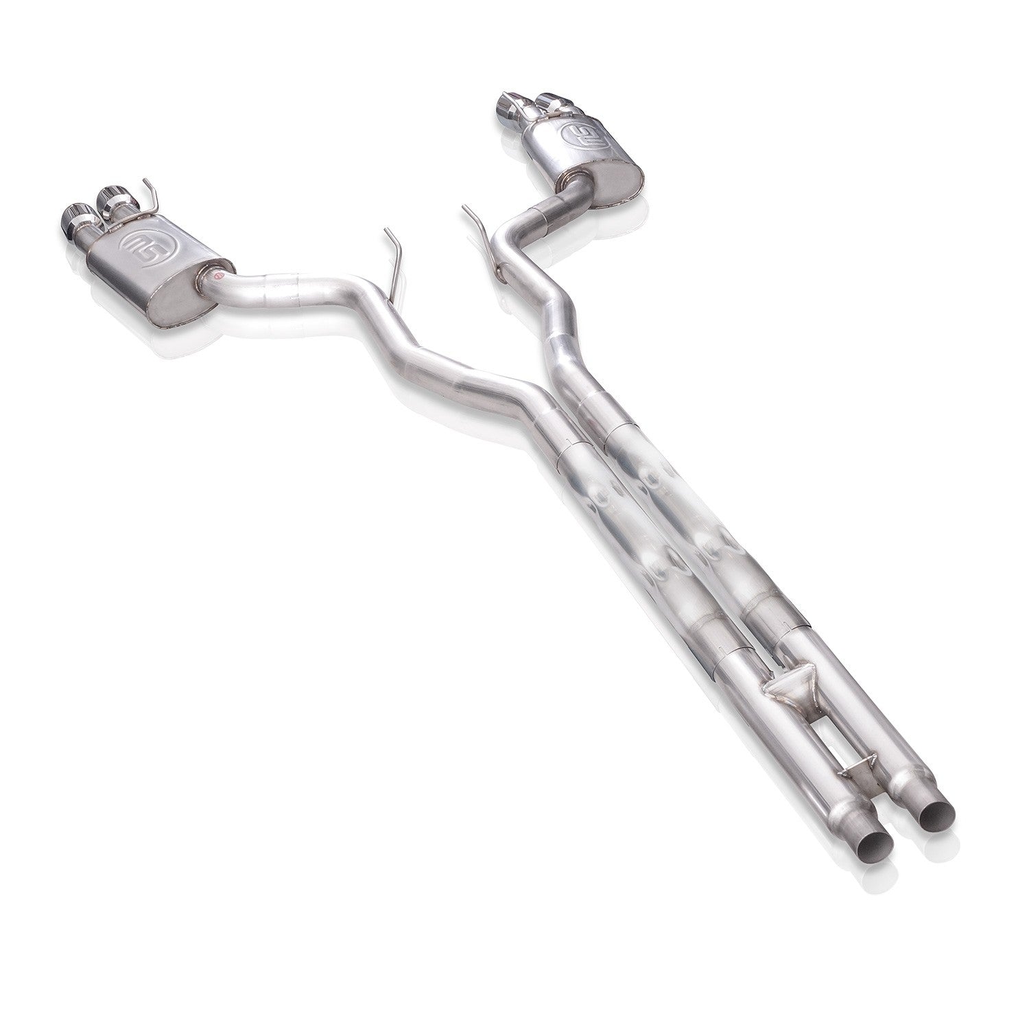 Stainless Works Legend Catback H-Pipe Factory Connect W/O Valve - Apollo Off-Road