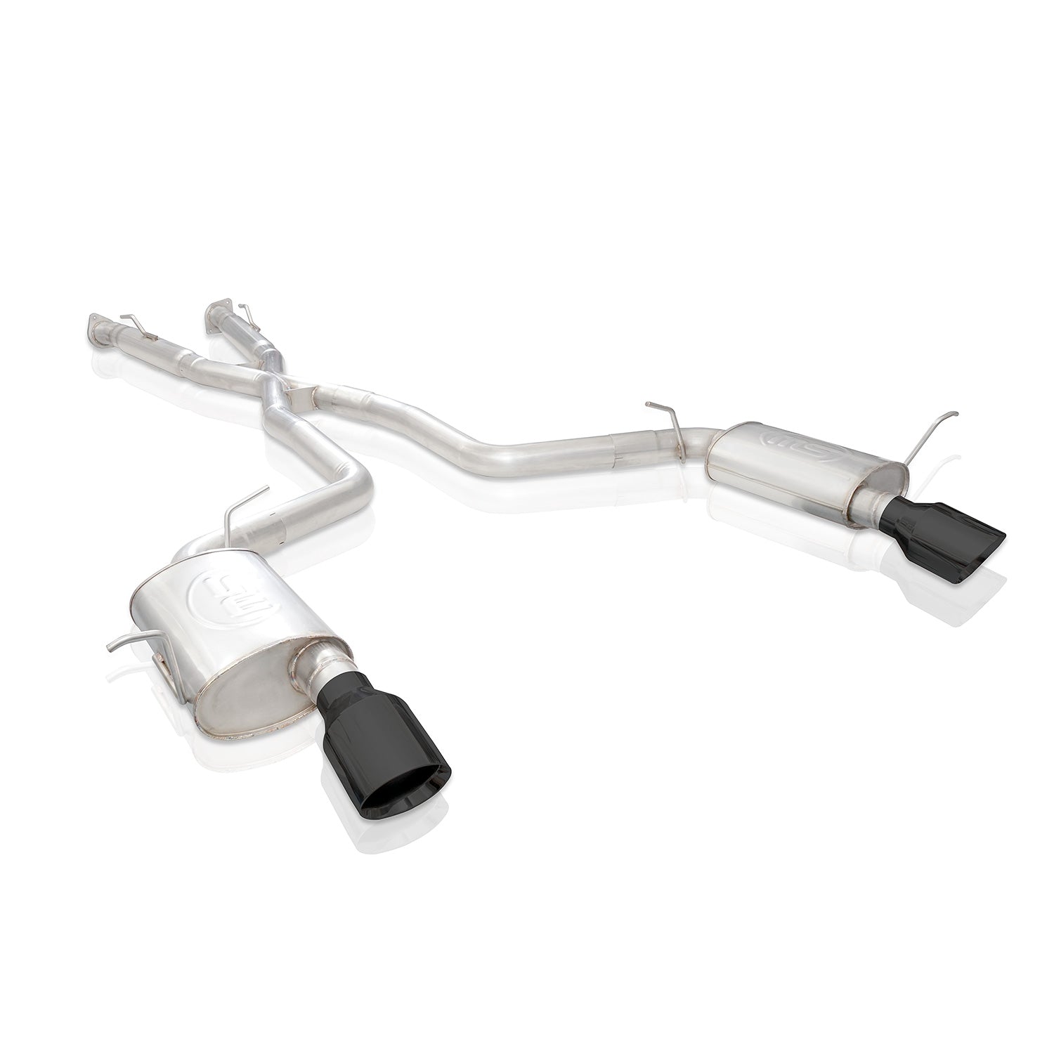 Stainless Works Legend Catback With Black Tips - Apollo Off-Road
