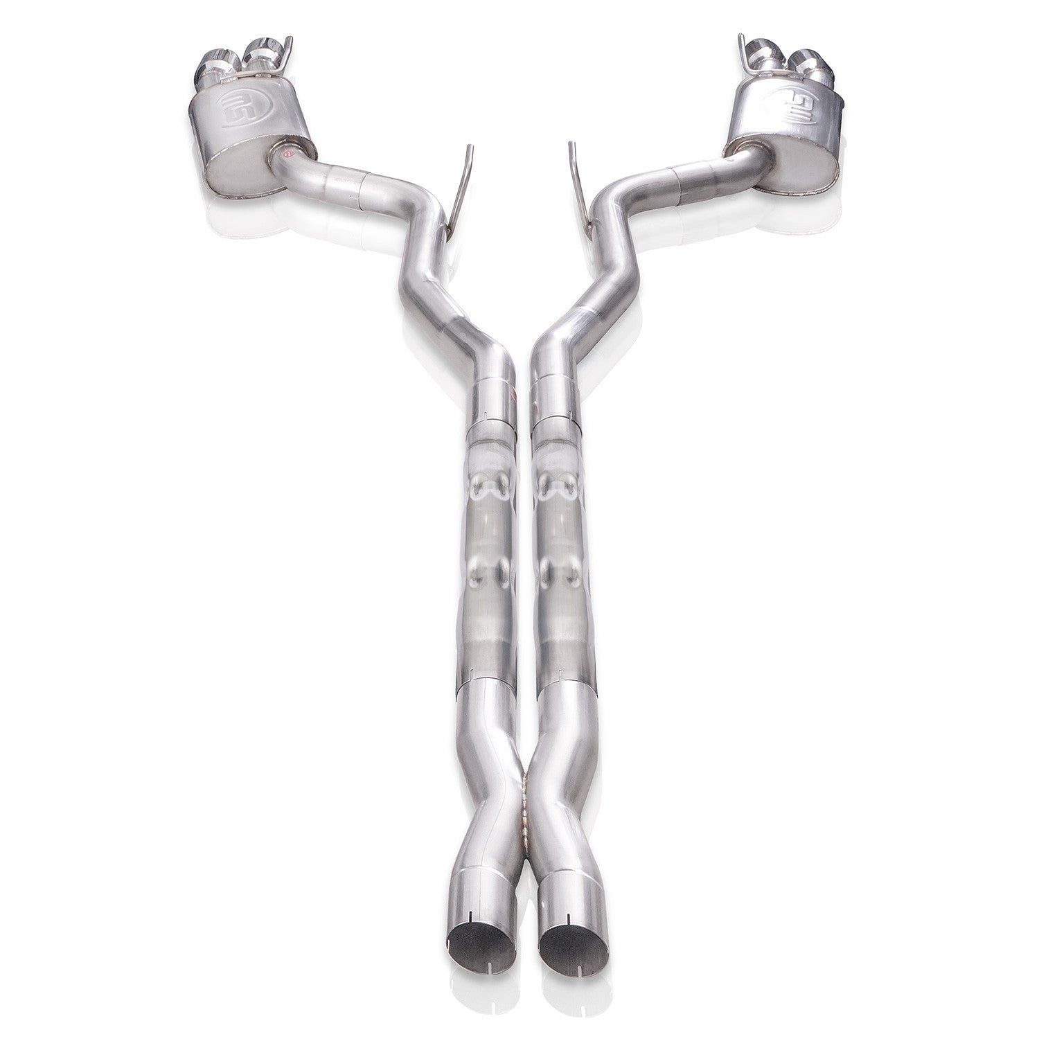 Stainless Works Legend Catback X-Pipe Performance Connect With Valve - Apollo Off-Road