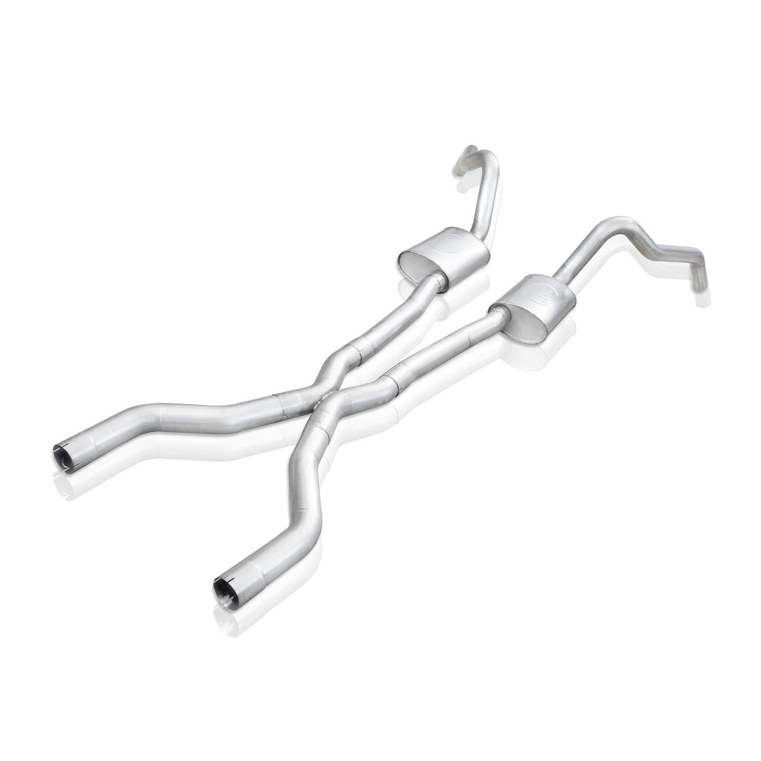 Stainless Works LS1 Catback Dual Turbo Chambered Mufflers Performance Connect - Apollo Off-Road